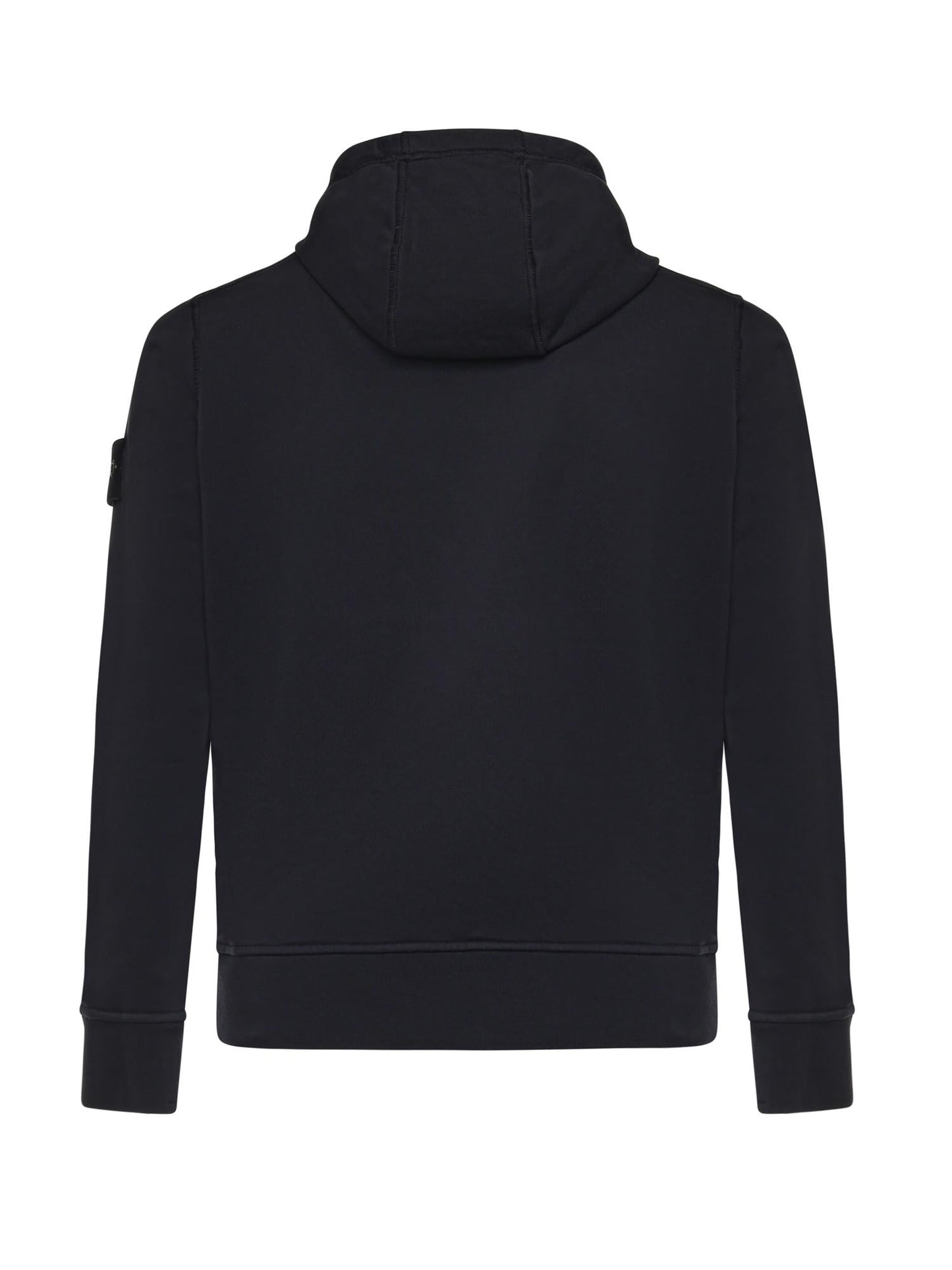 Felpa con logo in cotone