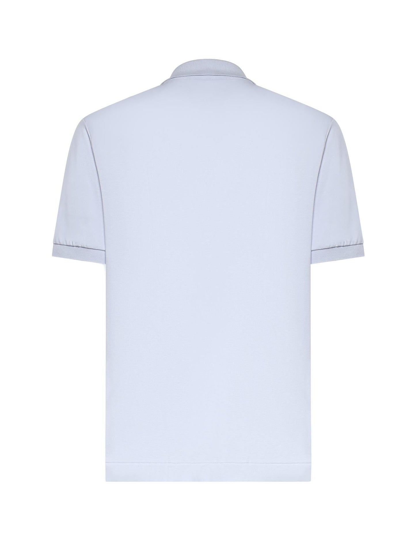 Polo in misto cotone con logo