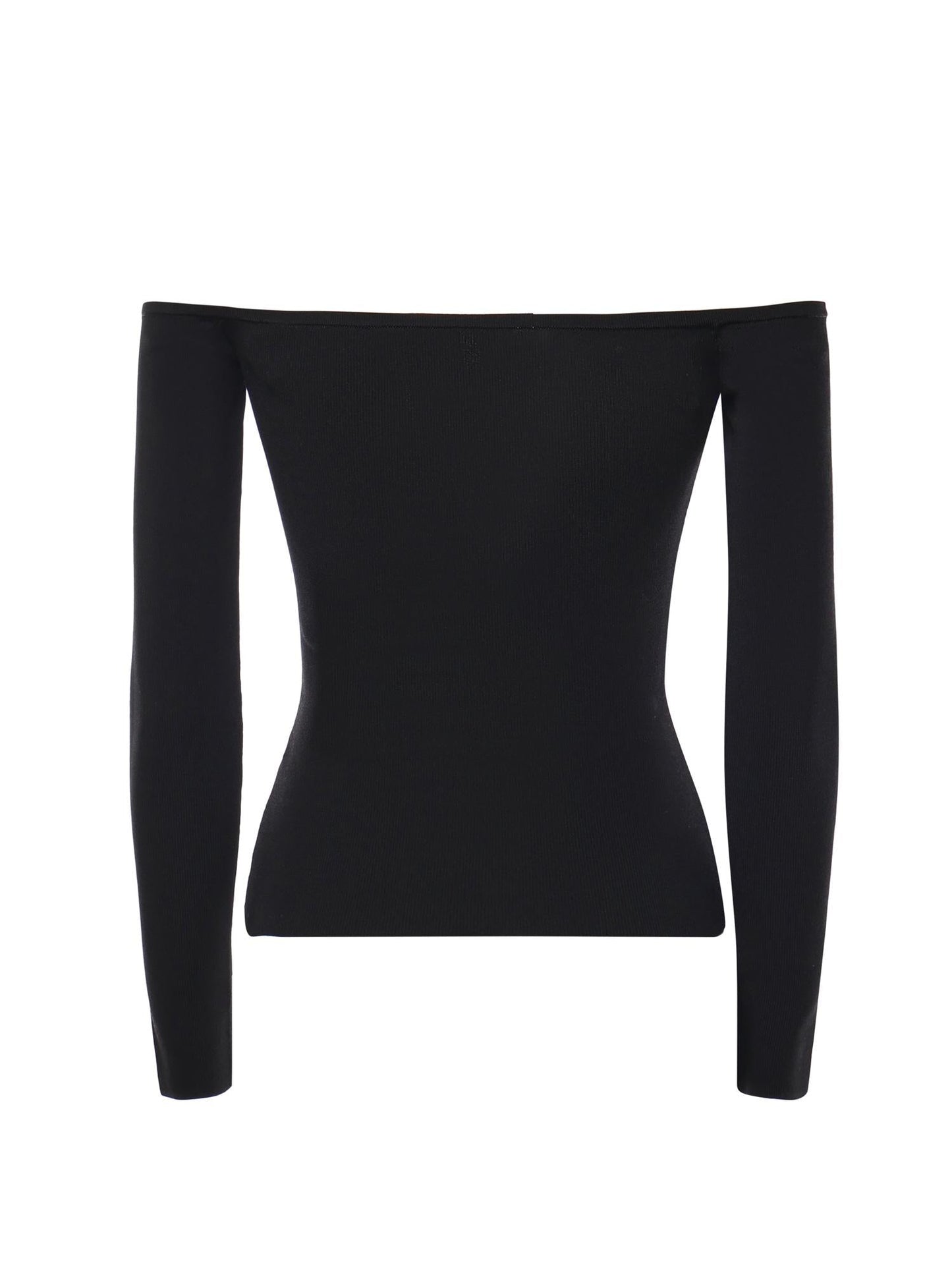 Top Odessa in maglia a coste