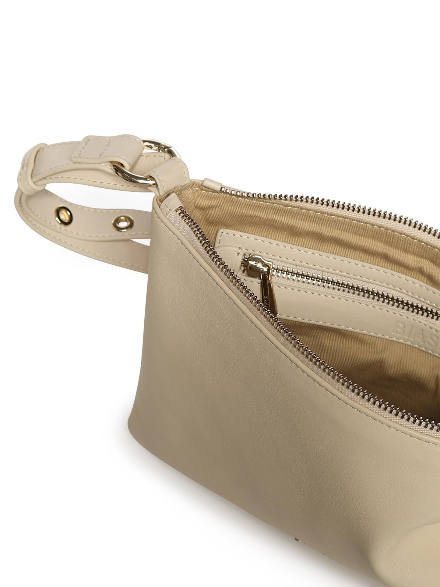 Pochette Flat in pelle