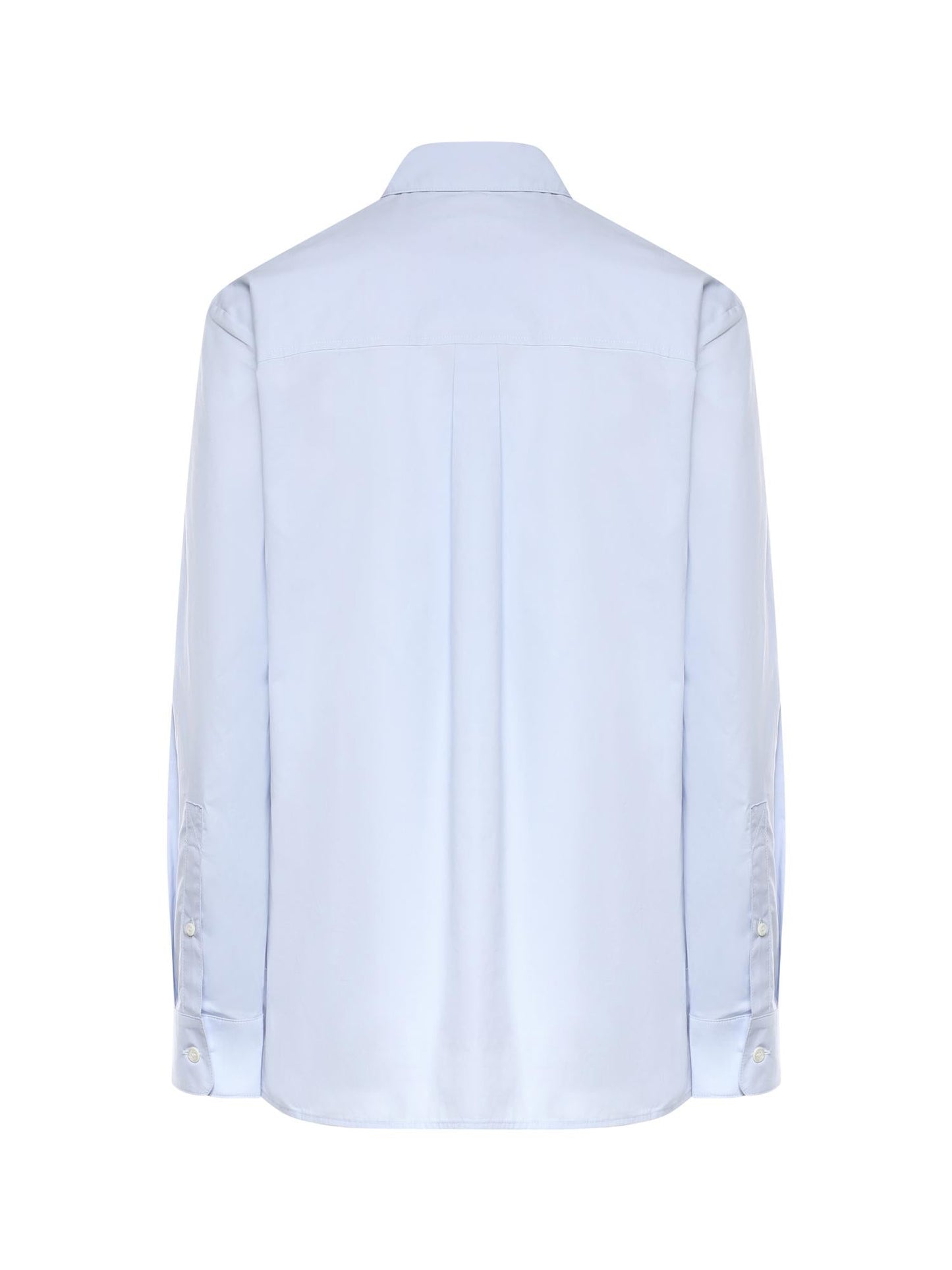 Camicia boxy in popeline