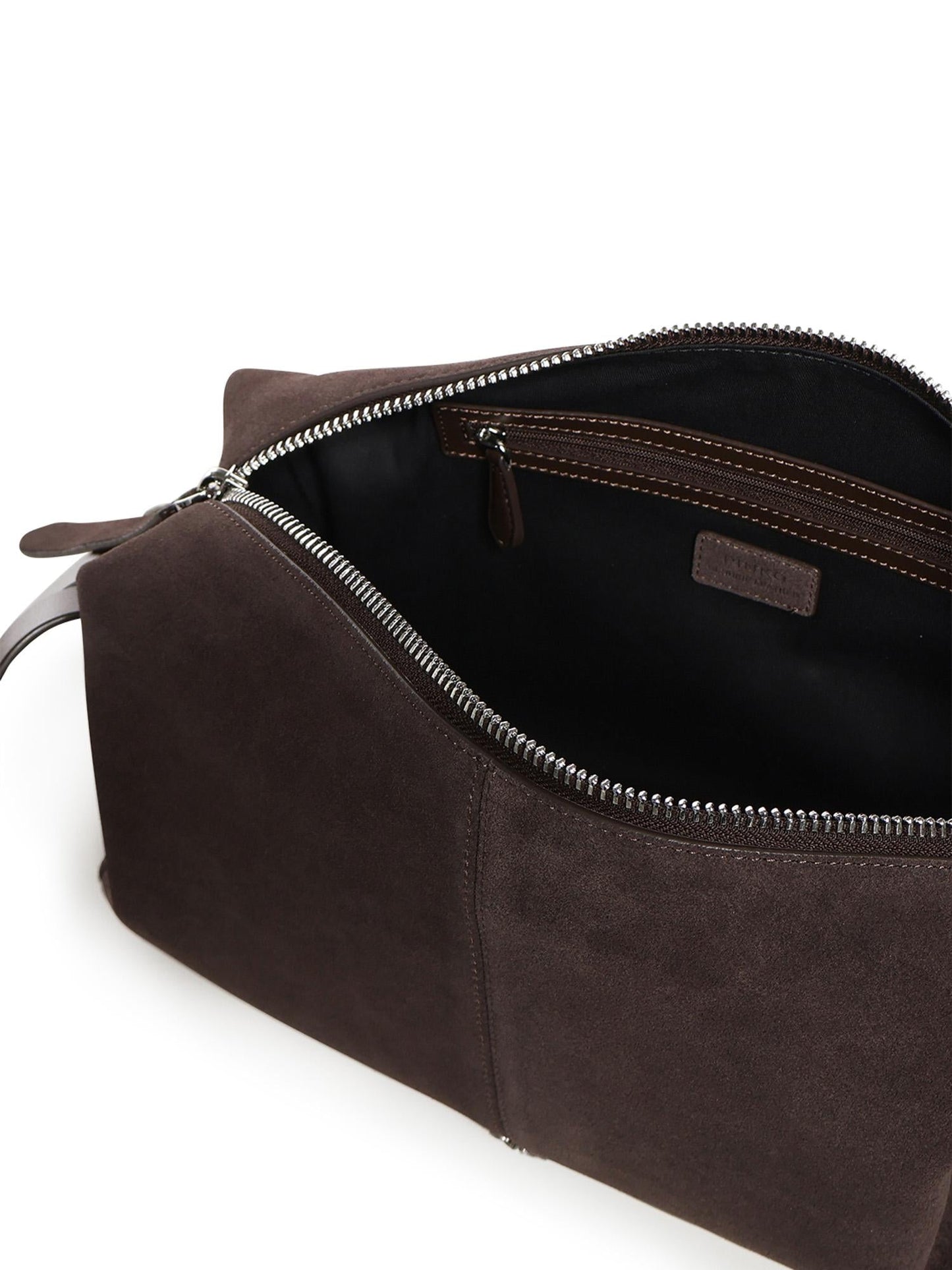 Borsa a spalla media Keeper Bag in suede