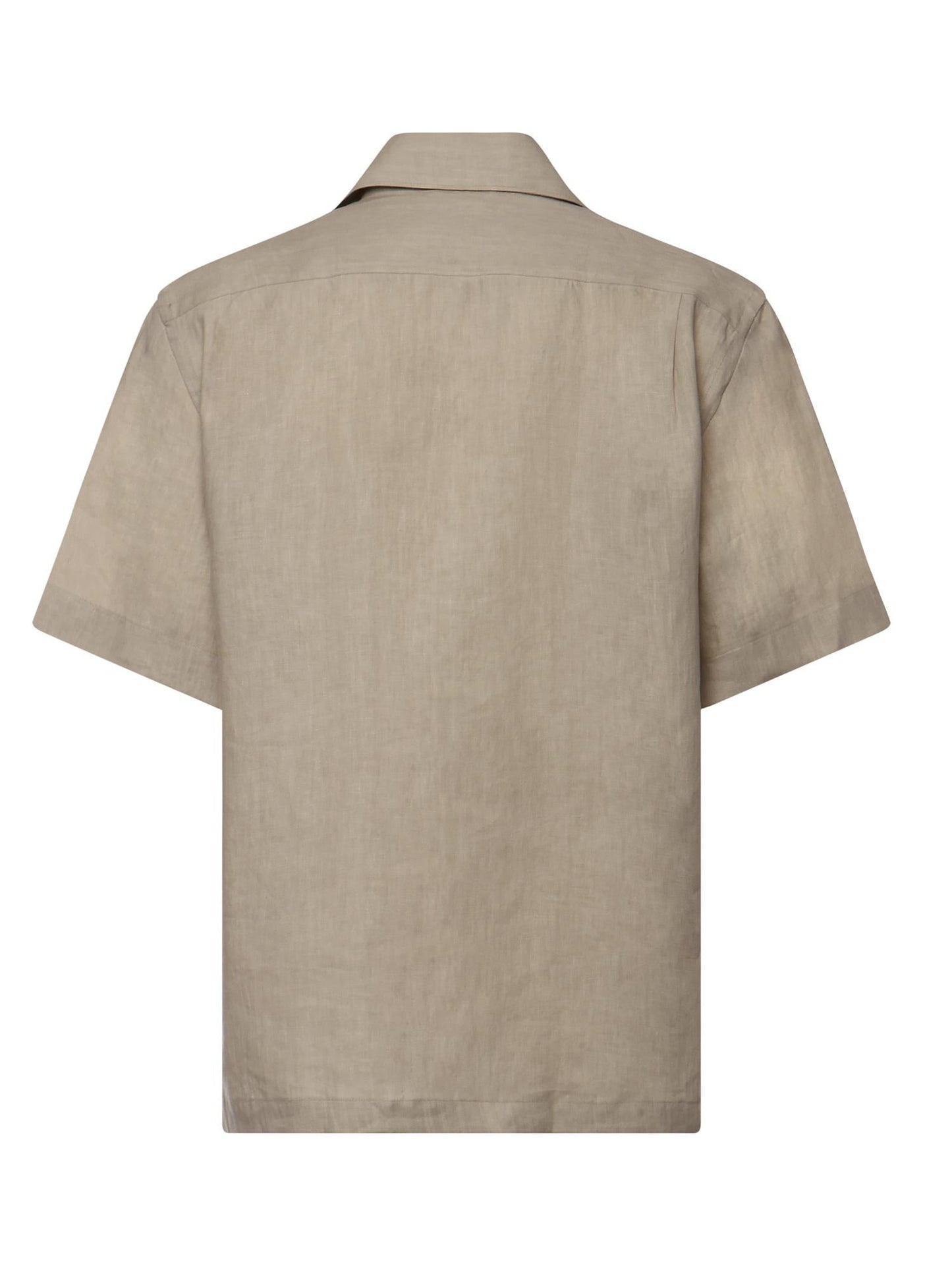 Camicia da bowling in lino