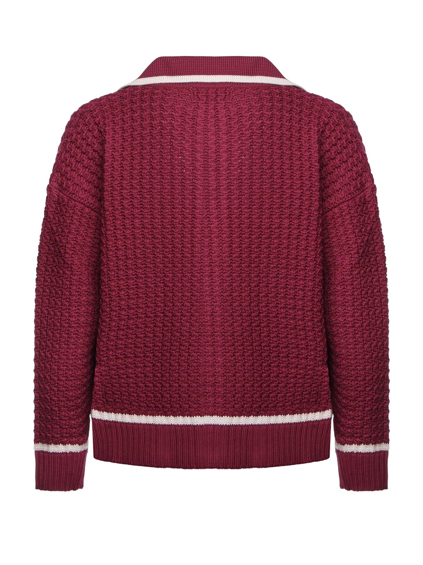 Giacca in maglia con zip
