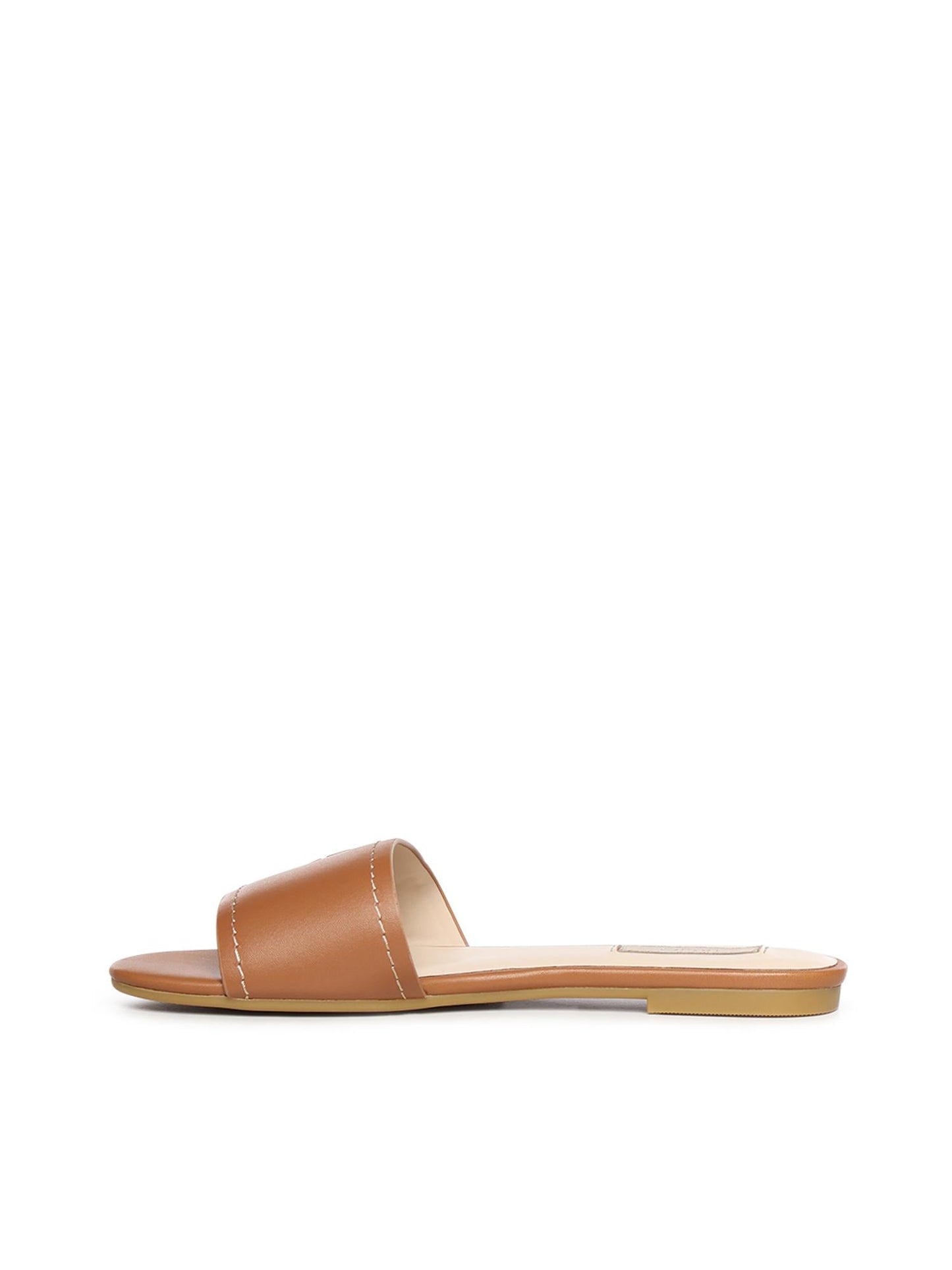 Sandali flat in pelle