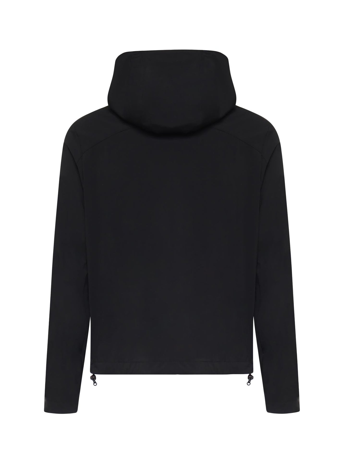 Giacca stretch con cappuccio