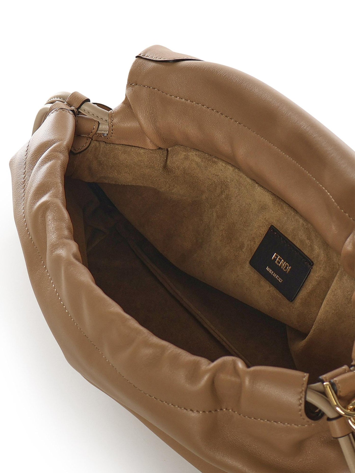 Borsa Mamma Baguette medium in pelle
