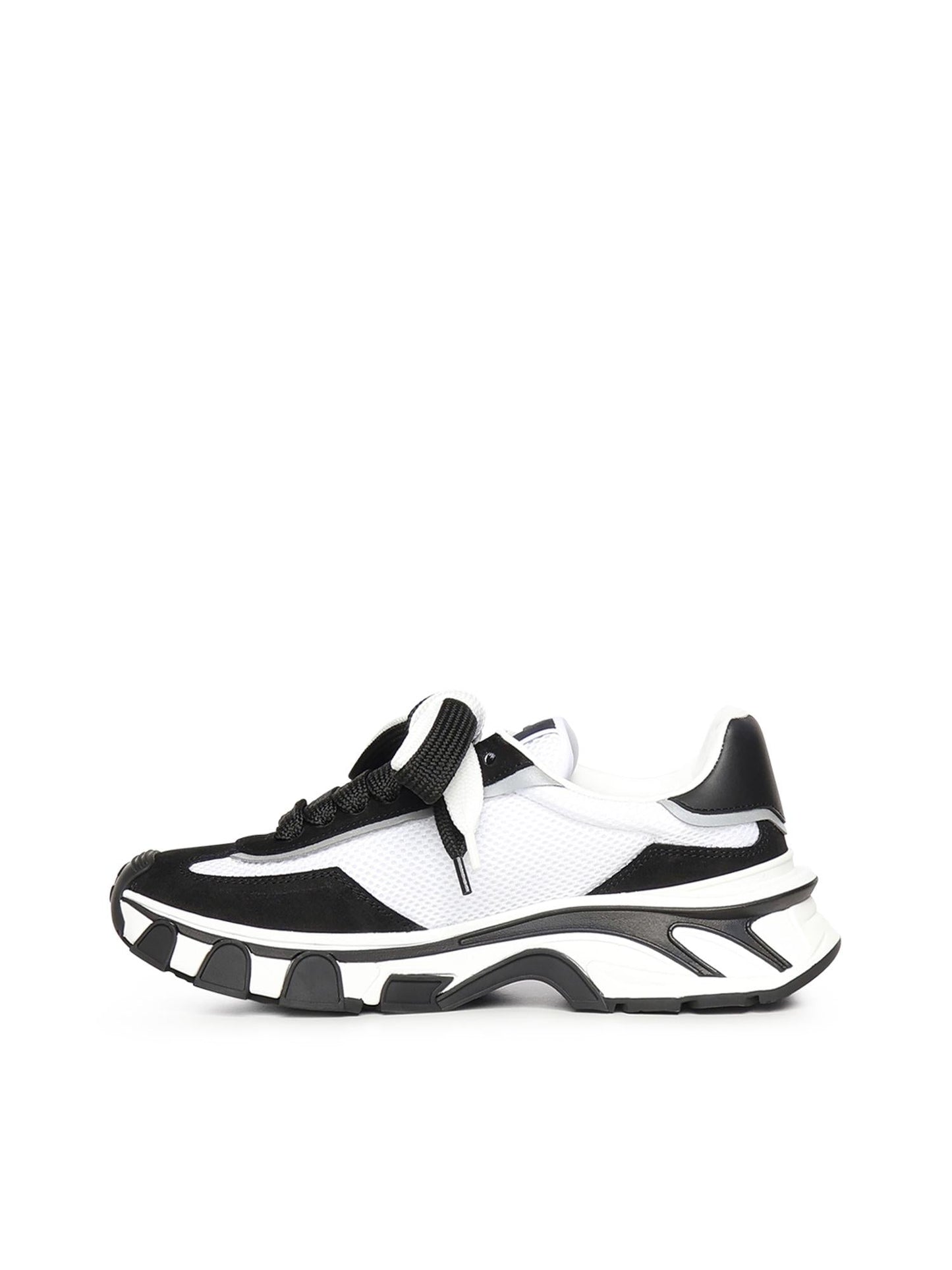 Sneaker DG Country Road in pelle e tessuto