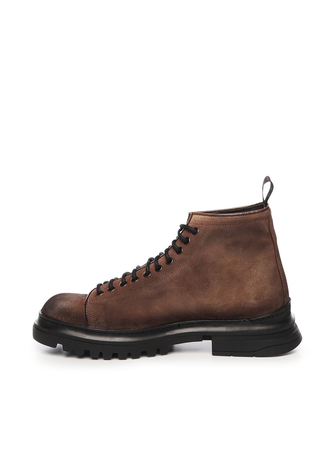 Scarpe Ronnie in camoscio