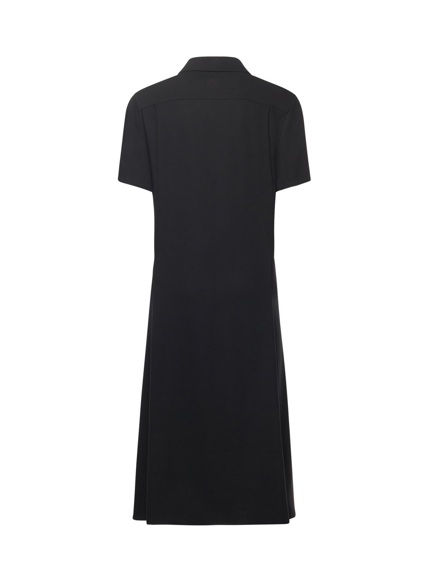 Abito con cintura in viscosa stretch