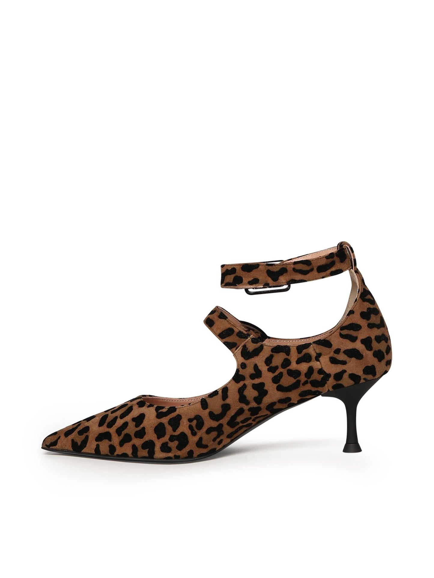 Pumps slingback Thalia in camoscio