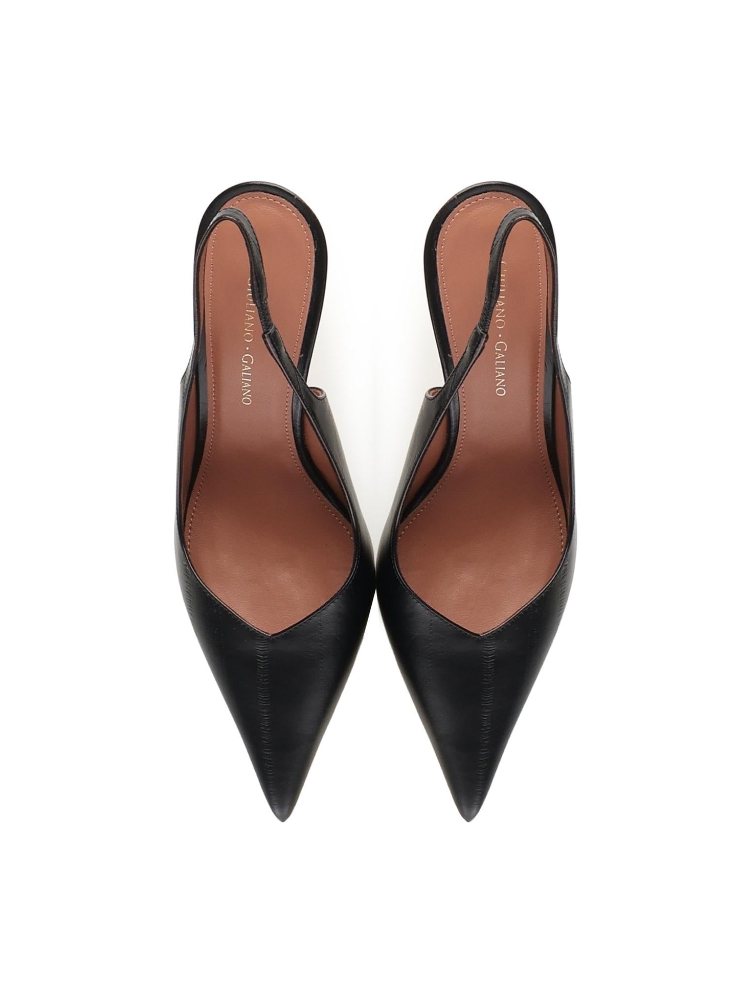 Décolleté slingback Holly in pelle
