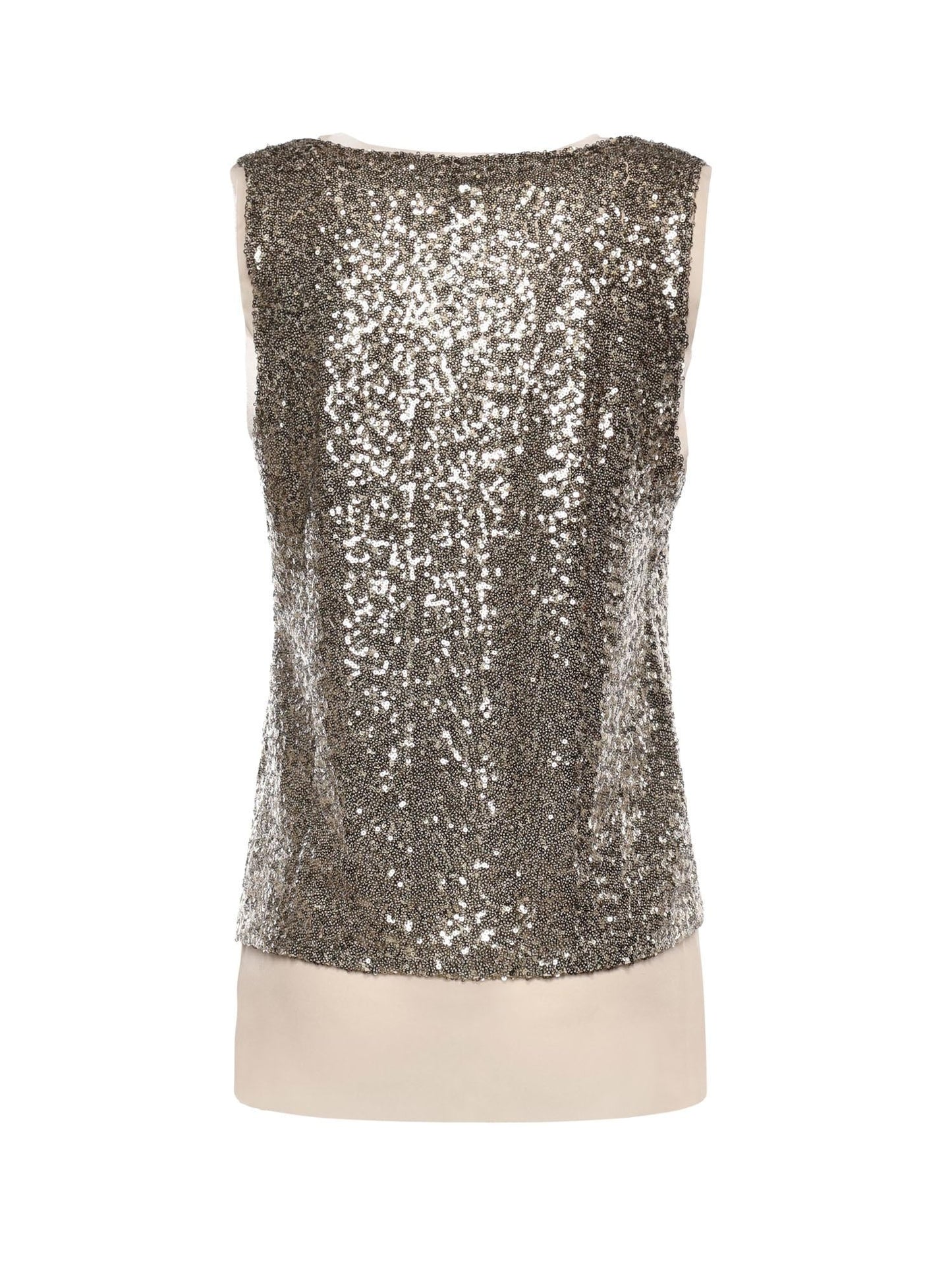 Canotta full paillettes