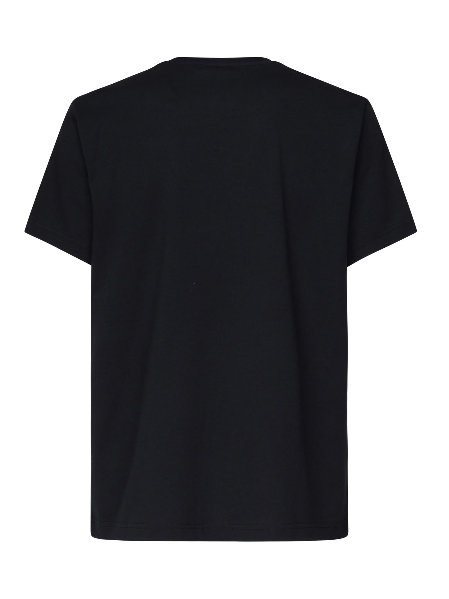 T-shirt con logo ricamato