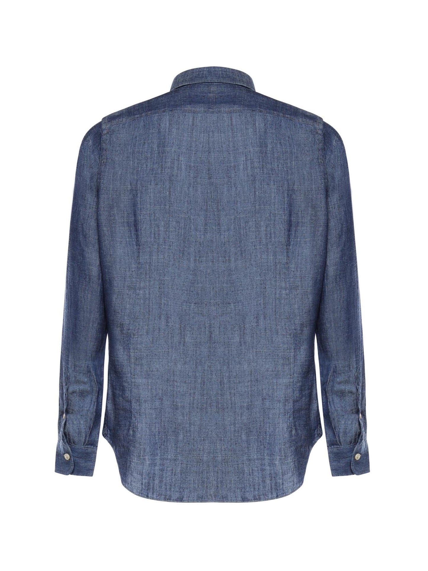 Camicia in lyocell e lino