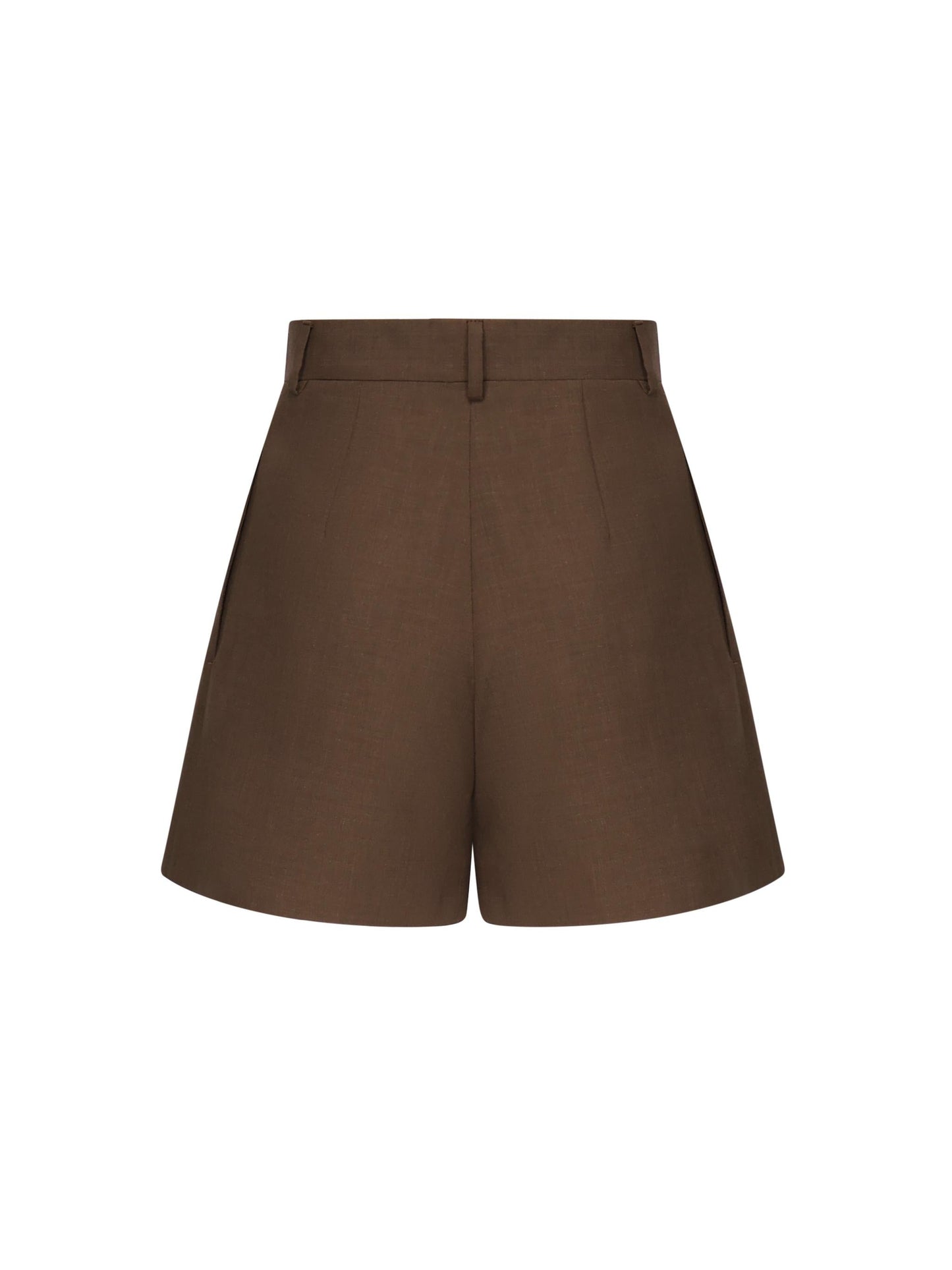Short sartoriale fresco lana