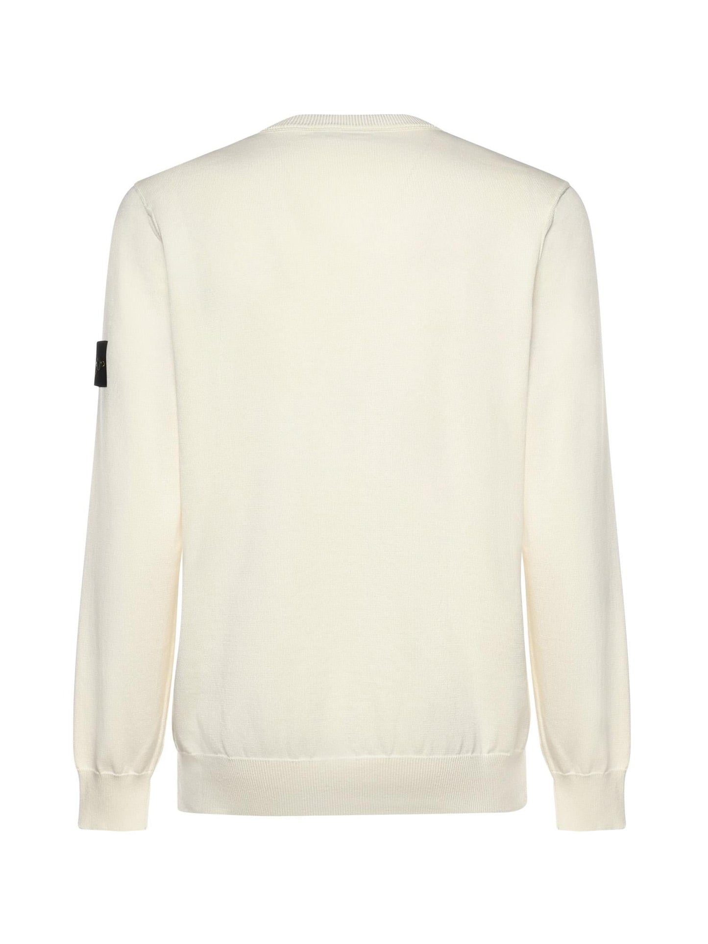 Maglione in cotone con logo