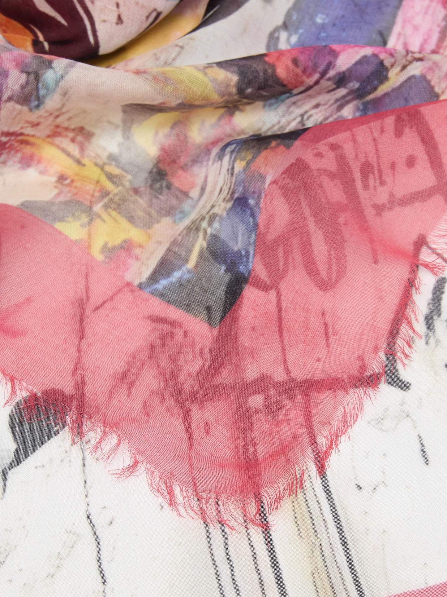 Foulard con stampa