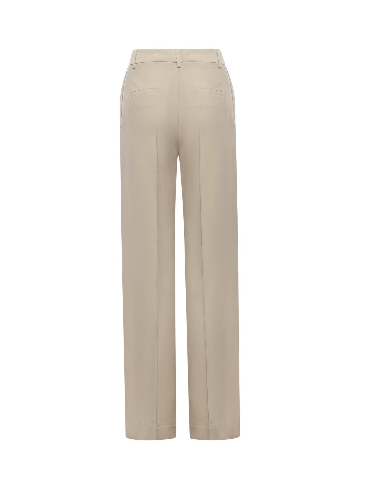 Pantalone in viscosa e lana