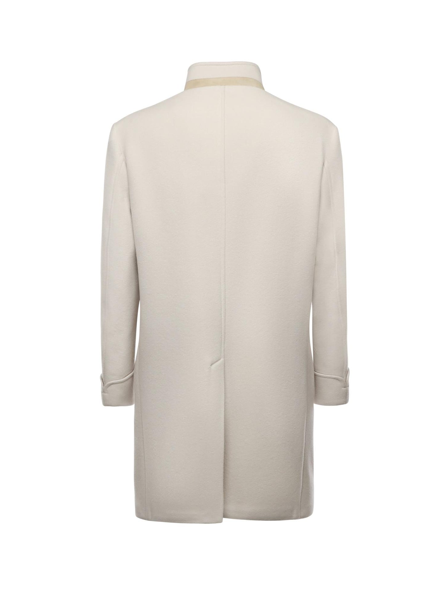 Cappotto monopetto in lana