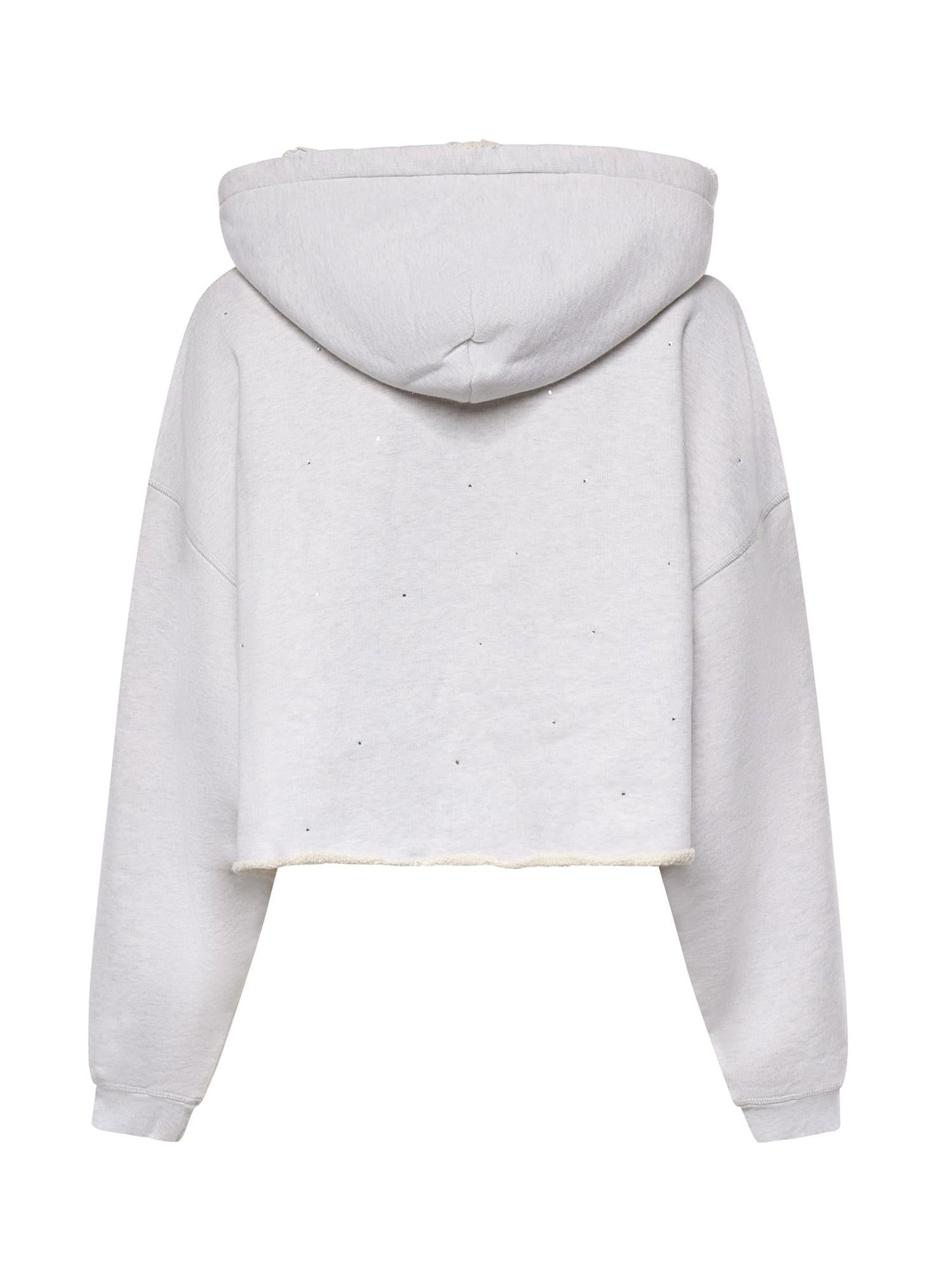 Felpa cropped Star in cotone