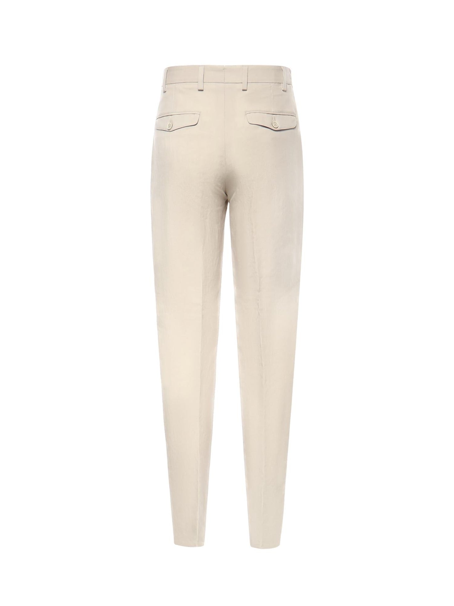Pantalone in lyocell e lino