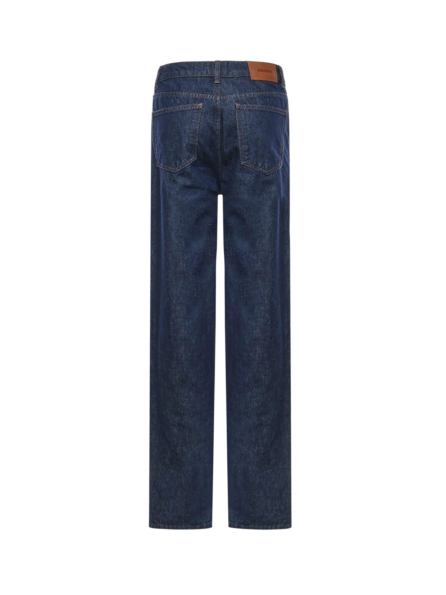 Jeans a gamba larga con bottoni