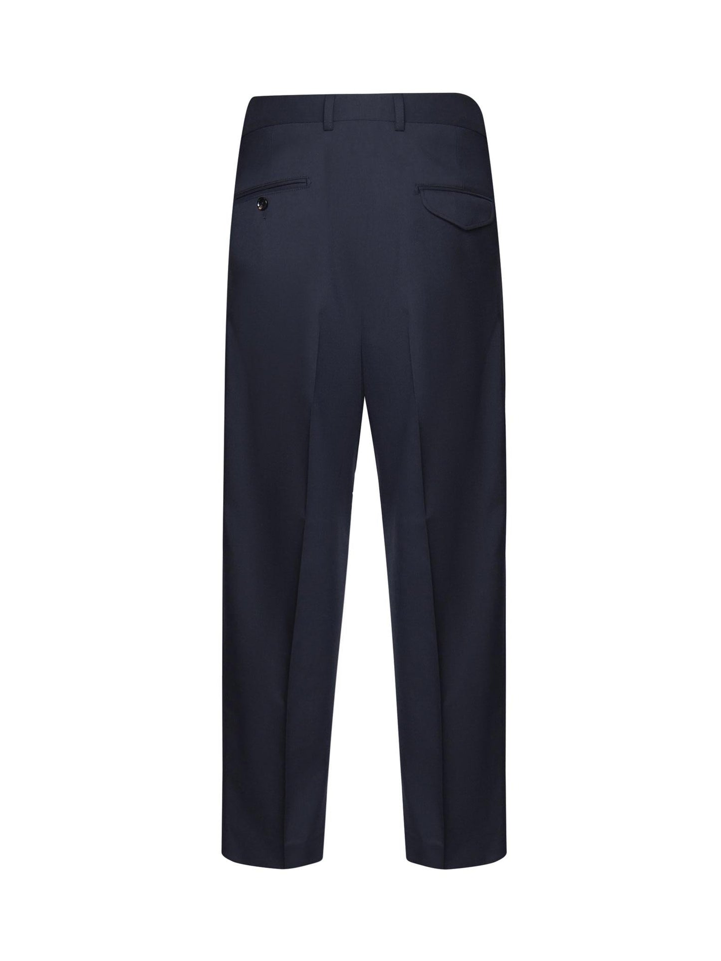Pantaloni in misto lana vergine
