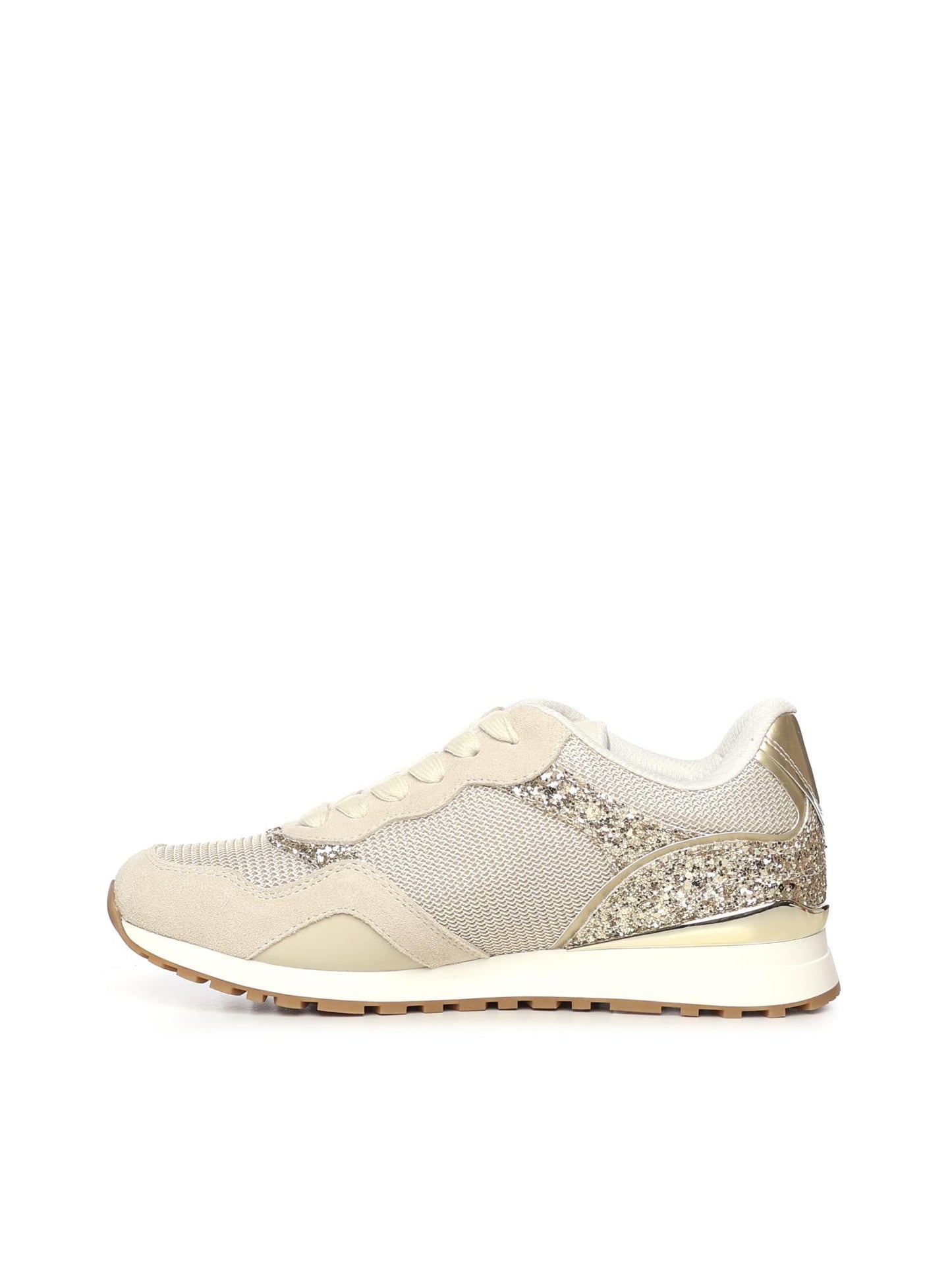 Sneakers glitter e mesh
