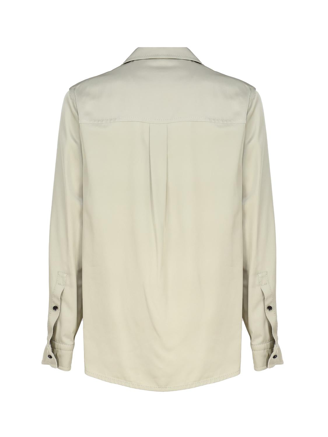 Camicia in twill di viscosa