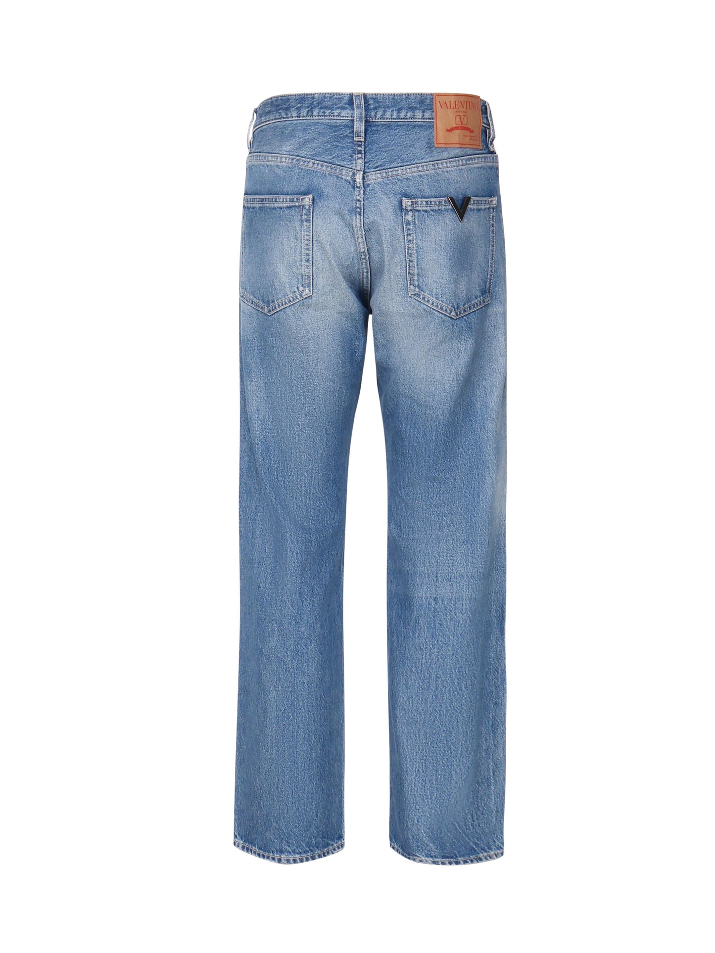 Jeans in denim di cotone
