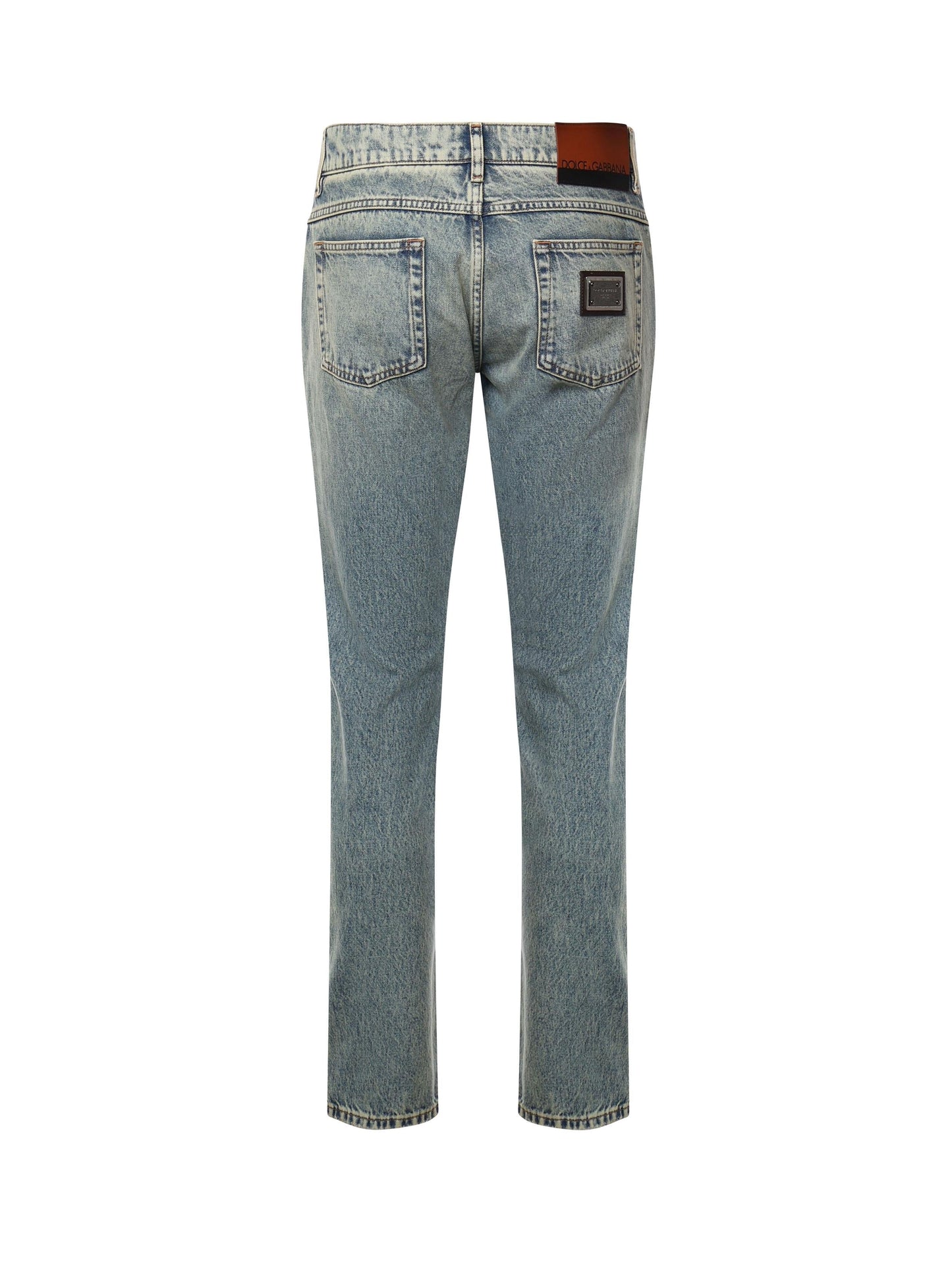 Jeans modello Regular cinque tasche realizzato in denim