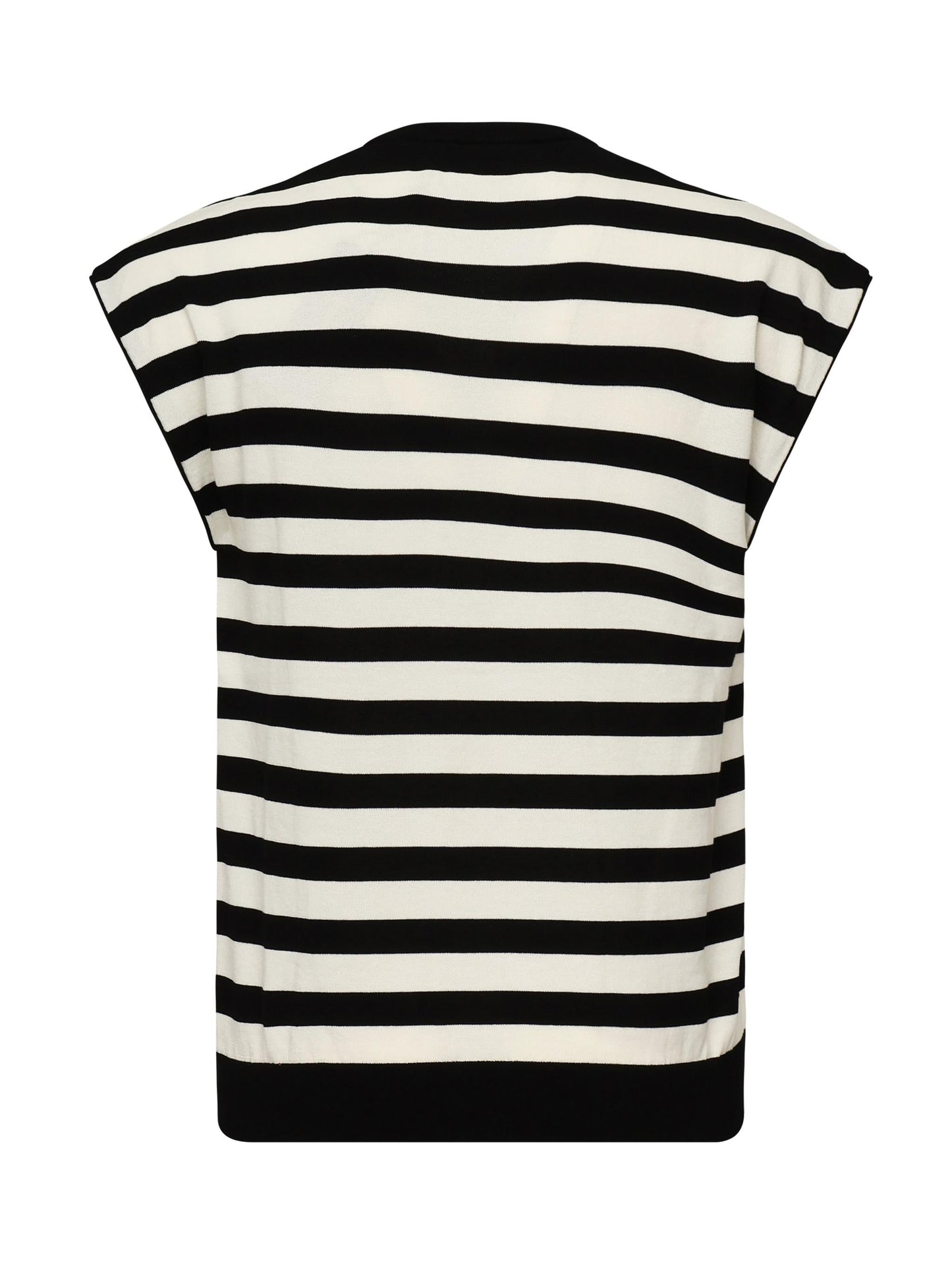 t-shirt kimono in maglia a righe