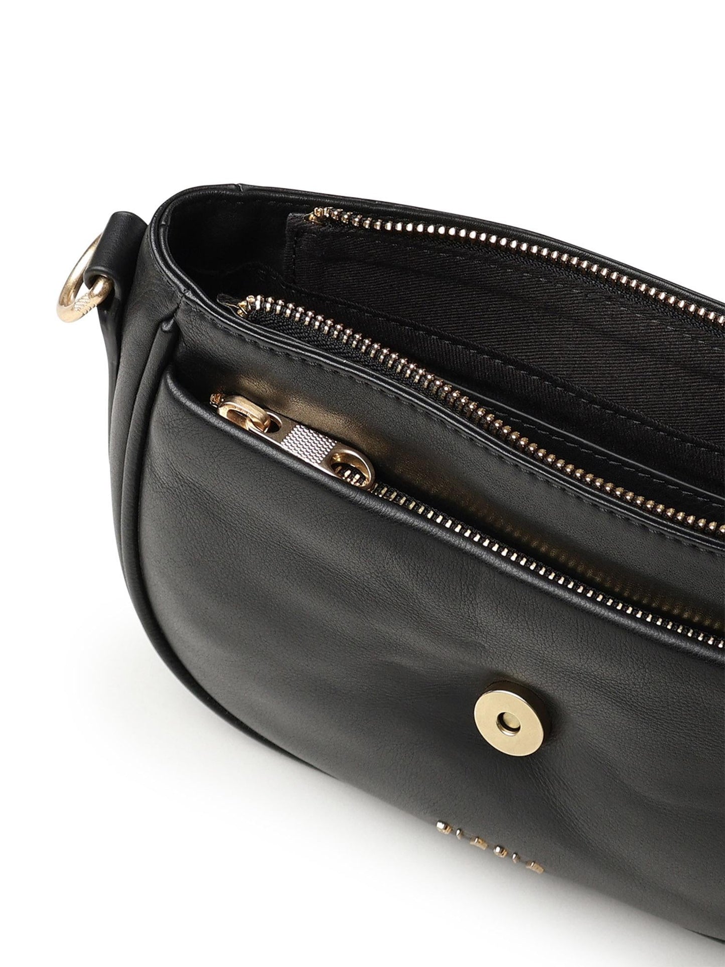 Mini bag a tracolla in pelle