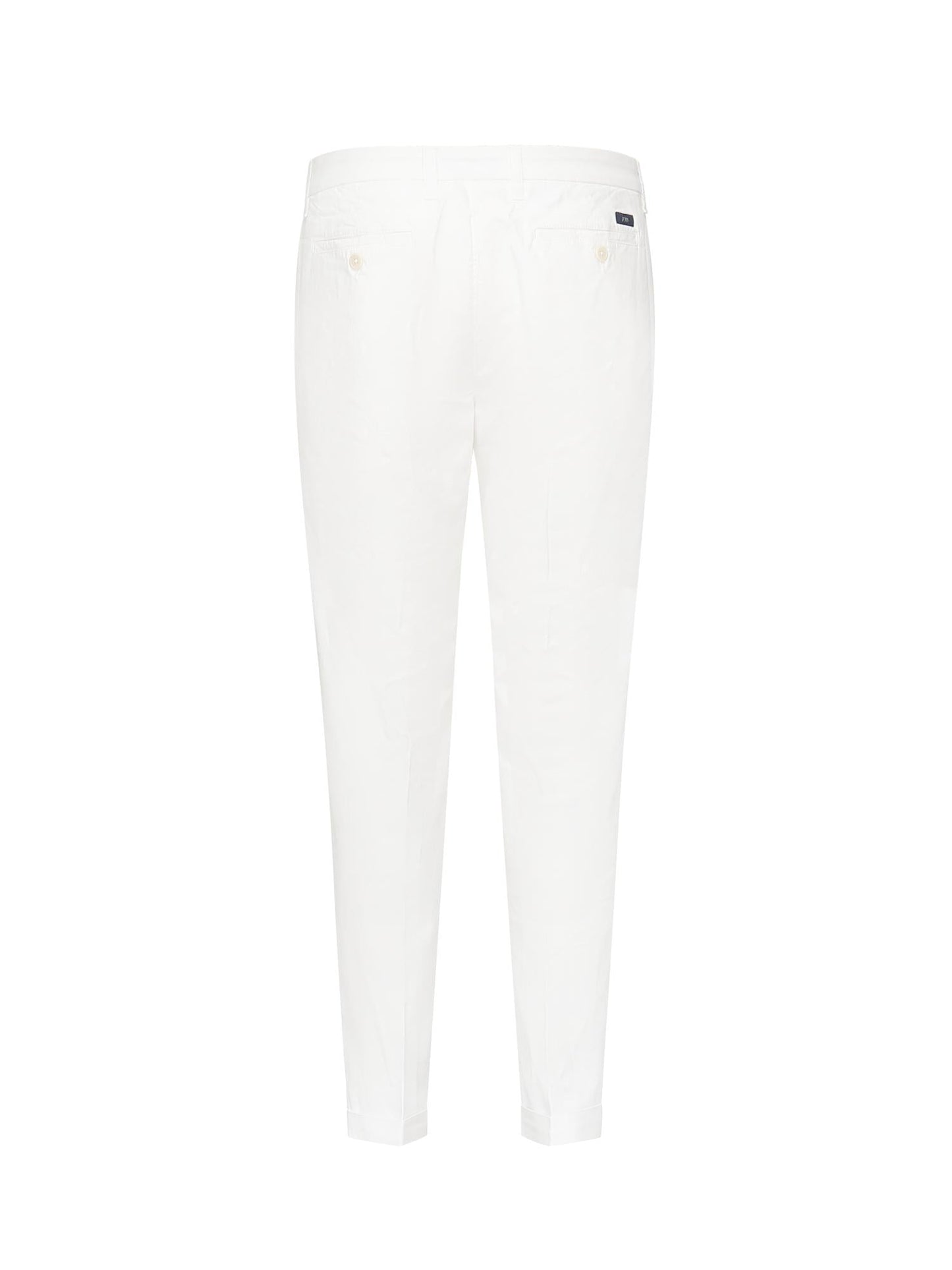 Pantalone Capri in gabardine di cotone