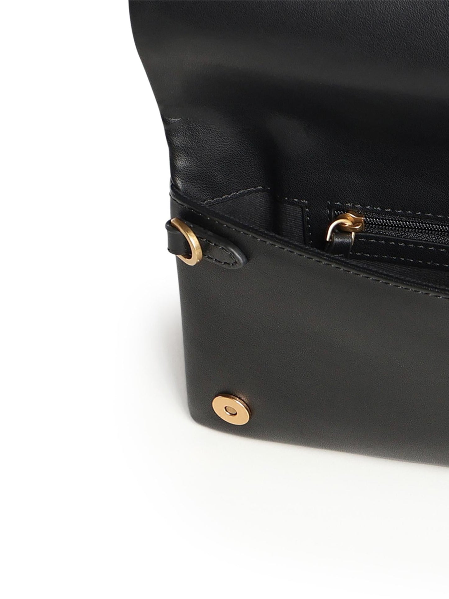 Pochette Love Bag Click Soft Horizontal in pelle