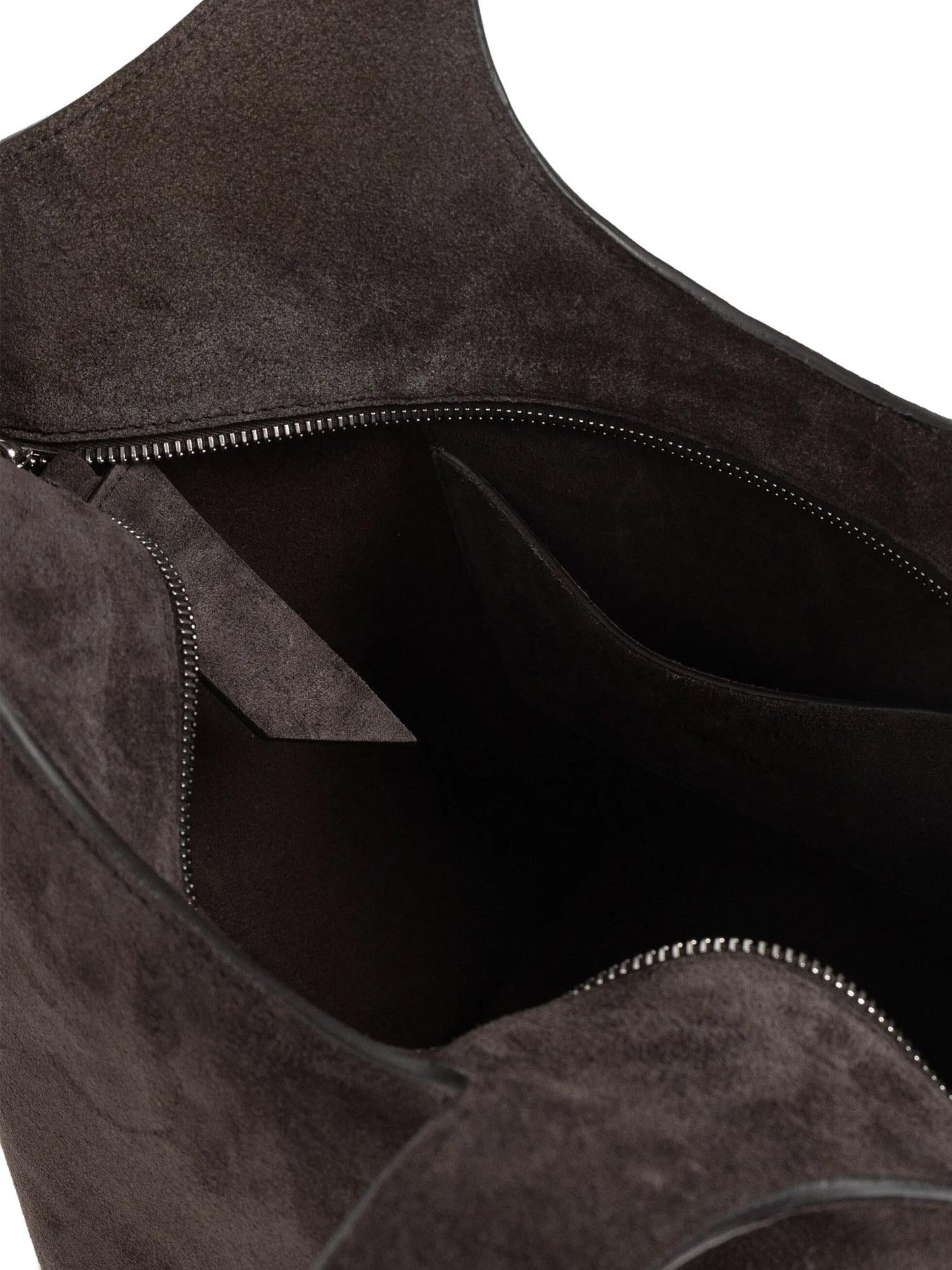Borsa a spalla La Scoop in suede