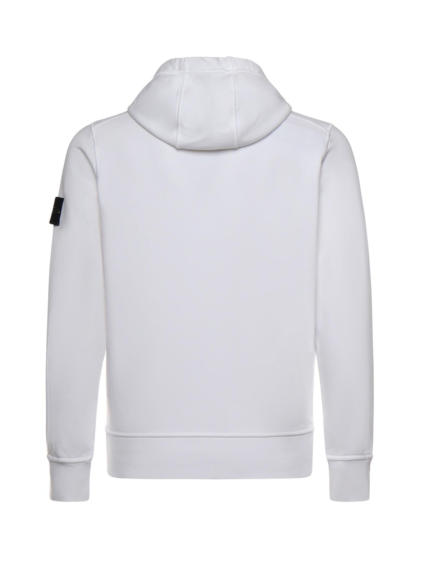 Felpa con logo in cotone