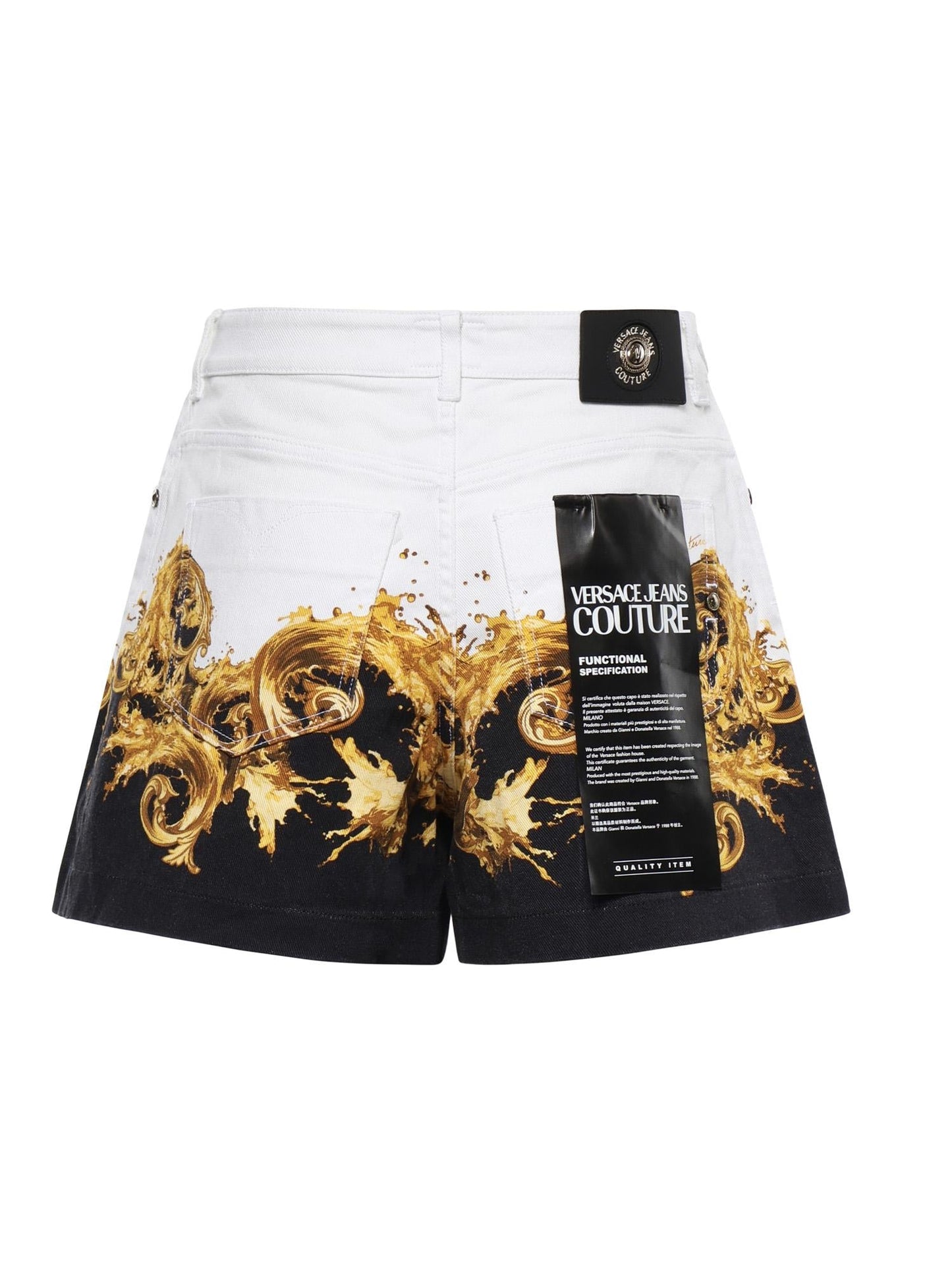 Shorts in cotone con stampa