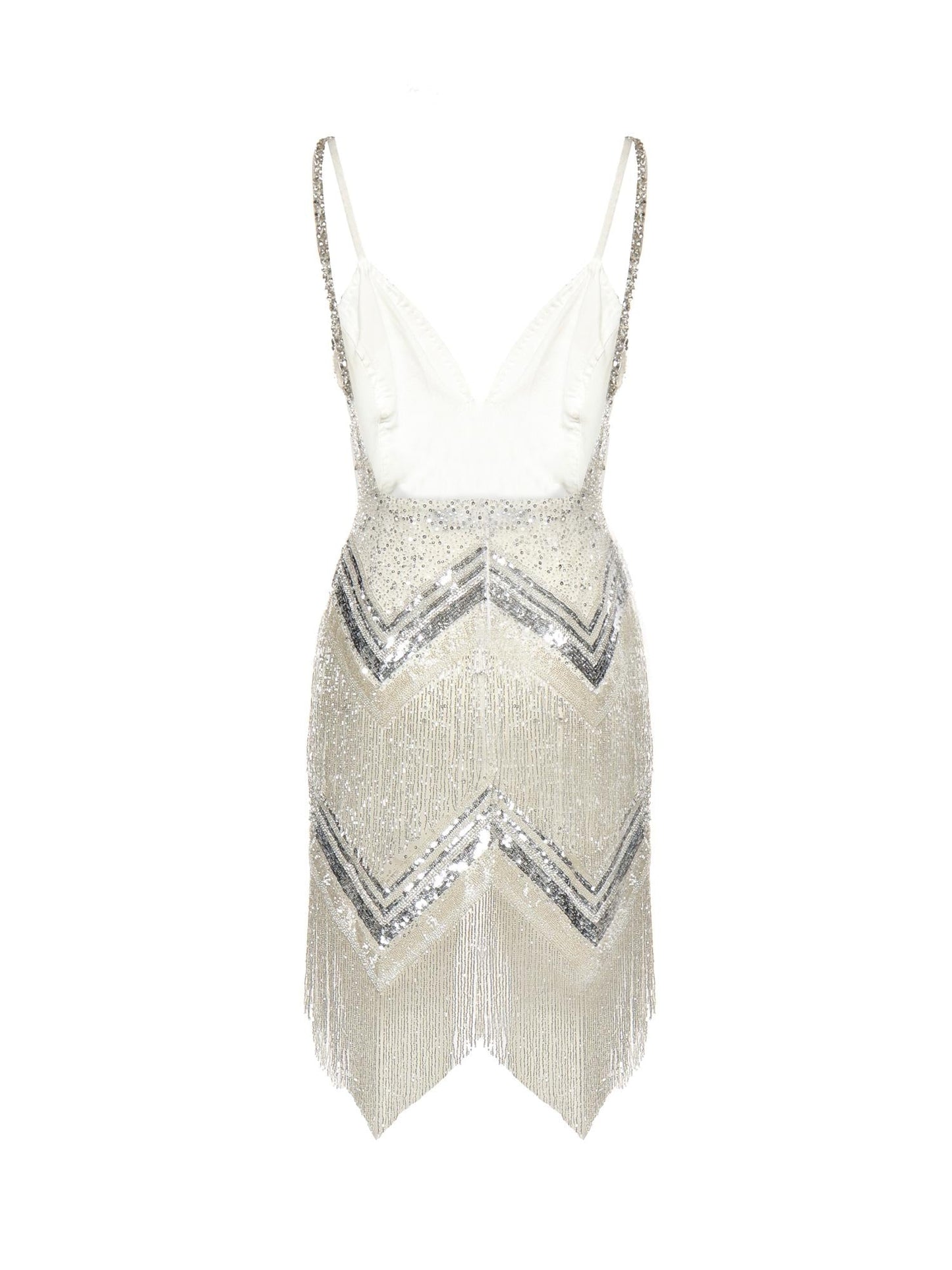 Miniabito Nora con paillettes e cristalli