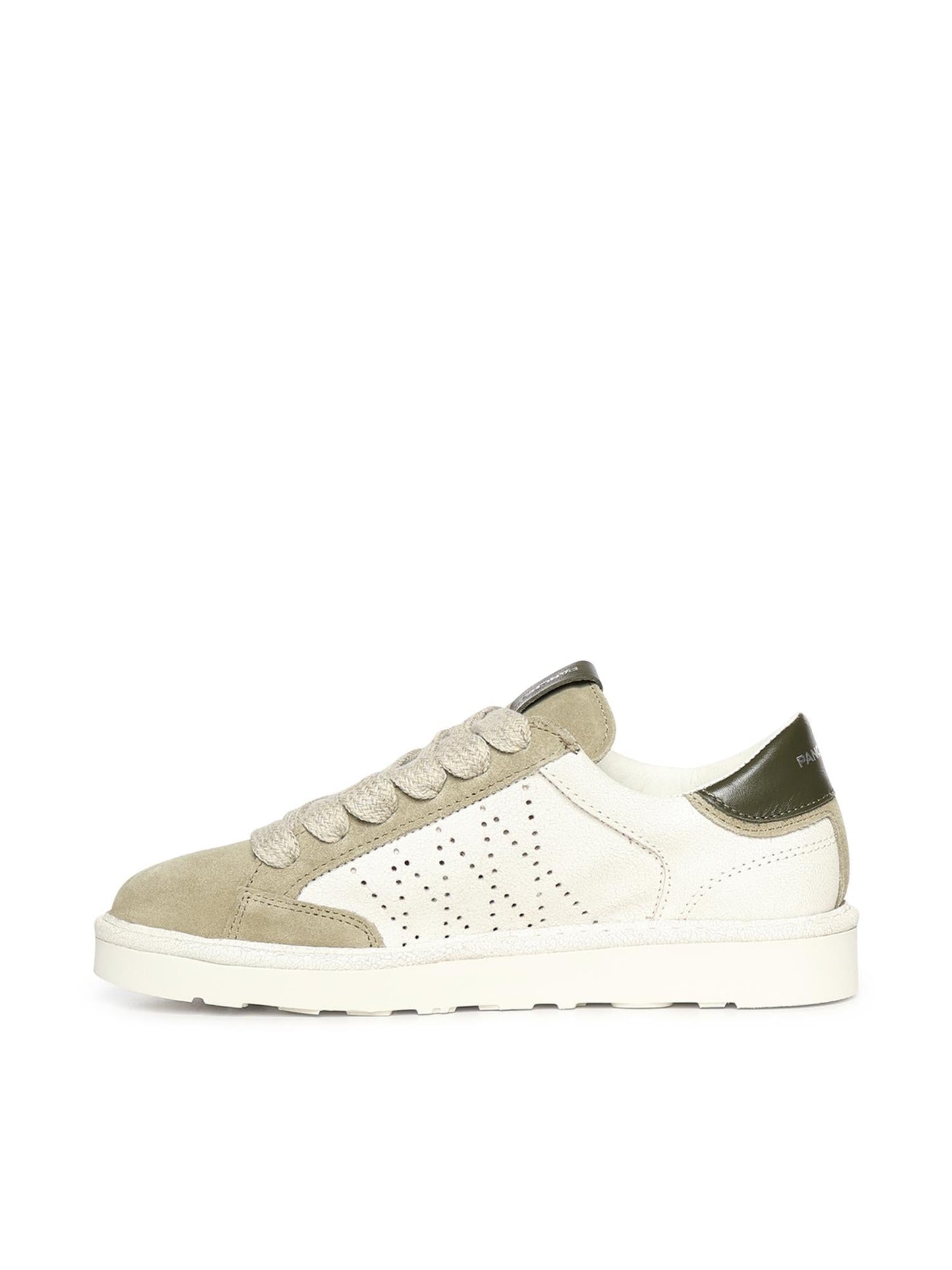 Sneaker P001 in camoscio