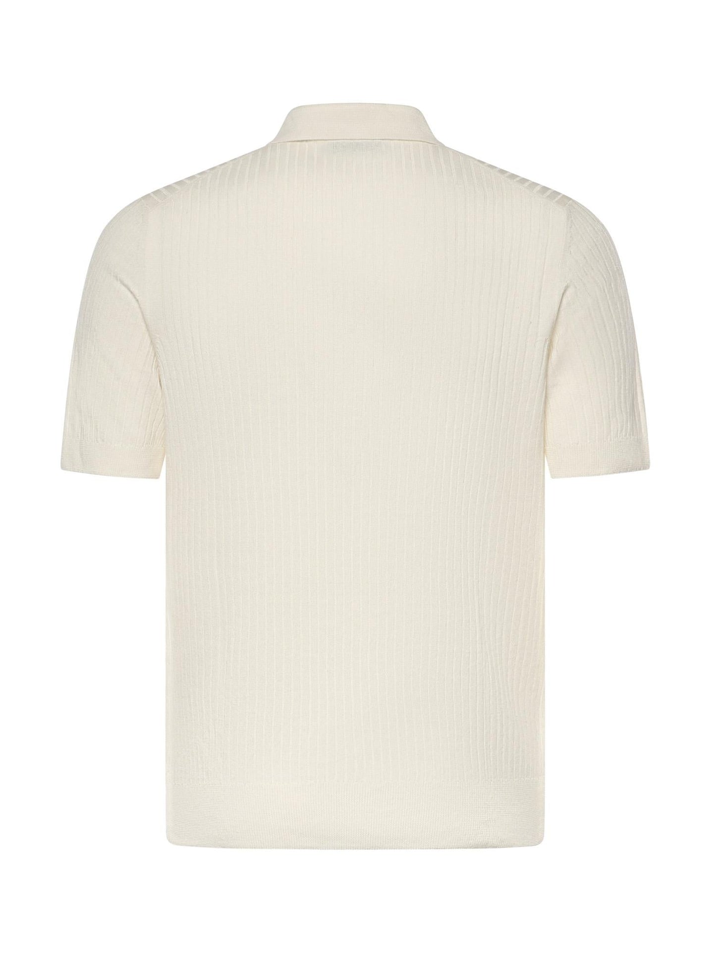 Polo in cotone a coste