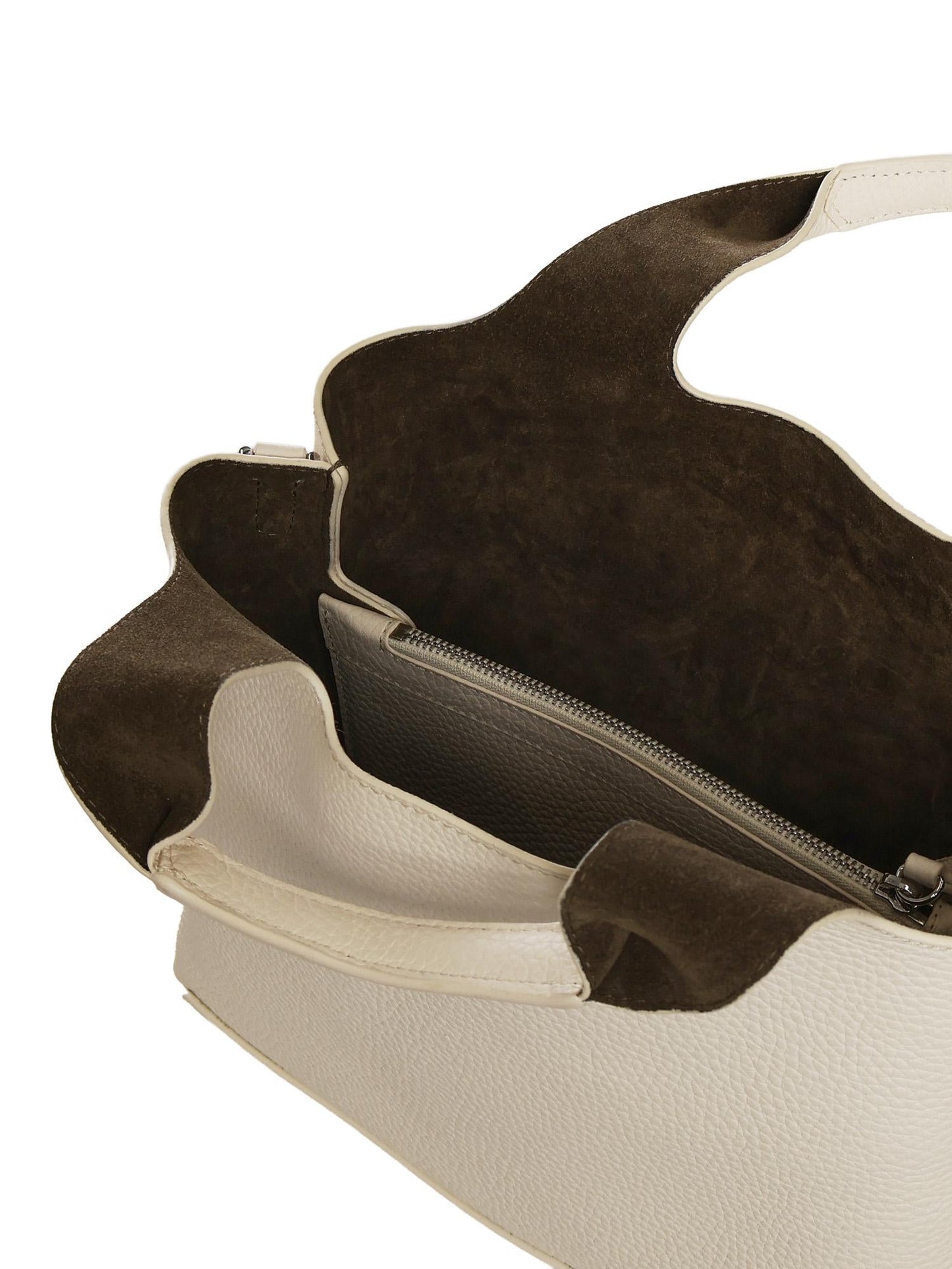 Borsa shopping piccola in pelle