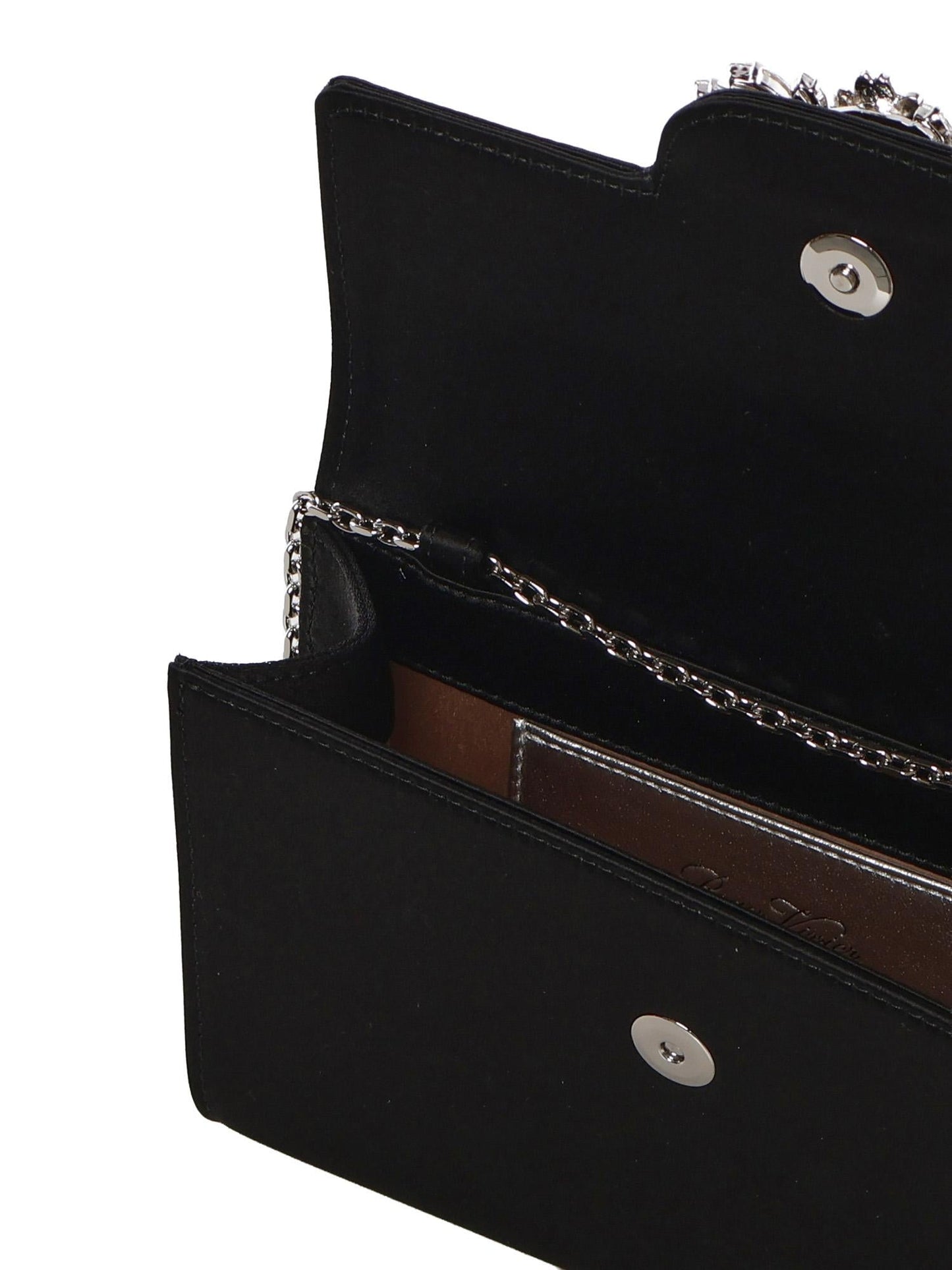 Pochette mini Efflorescence in raso
