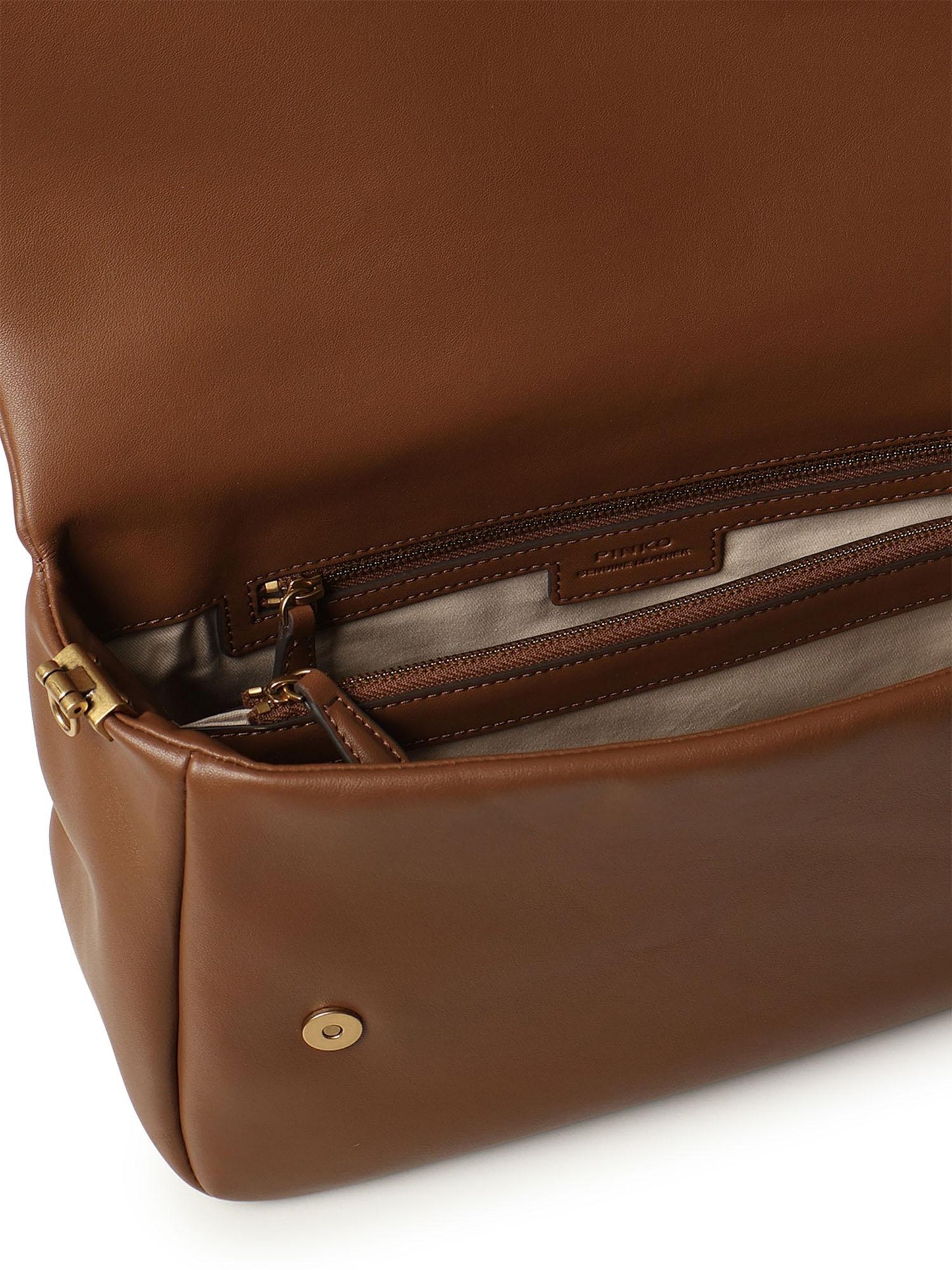 Borsa a tracolla Love Bag Click Soft Horizontal Handle in pelle