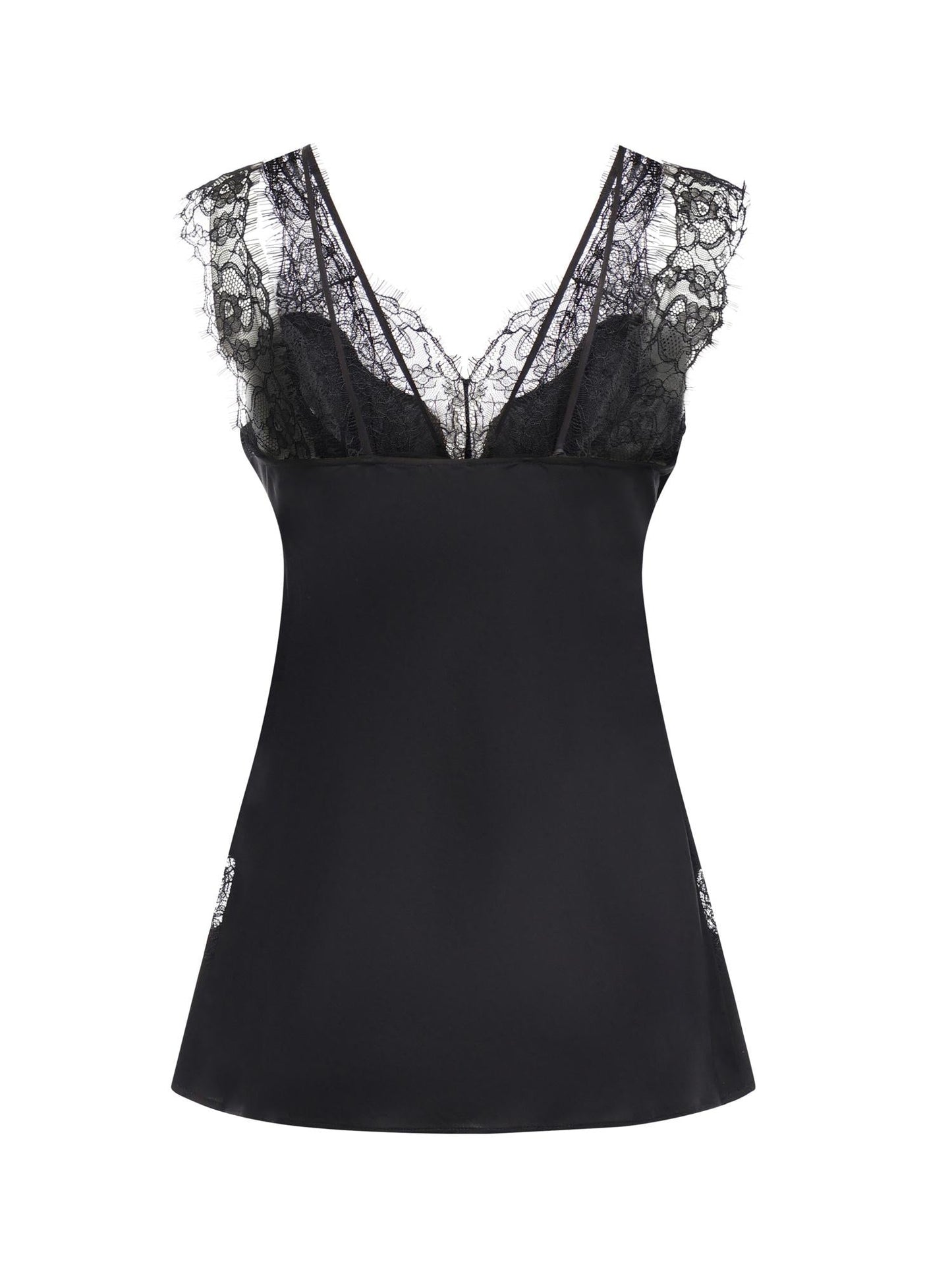 Top lingerie con pizzo