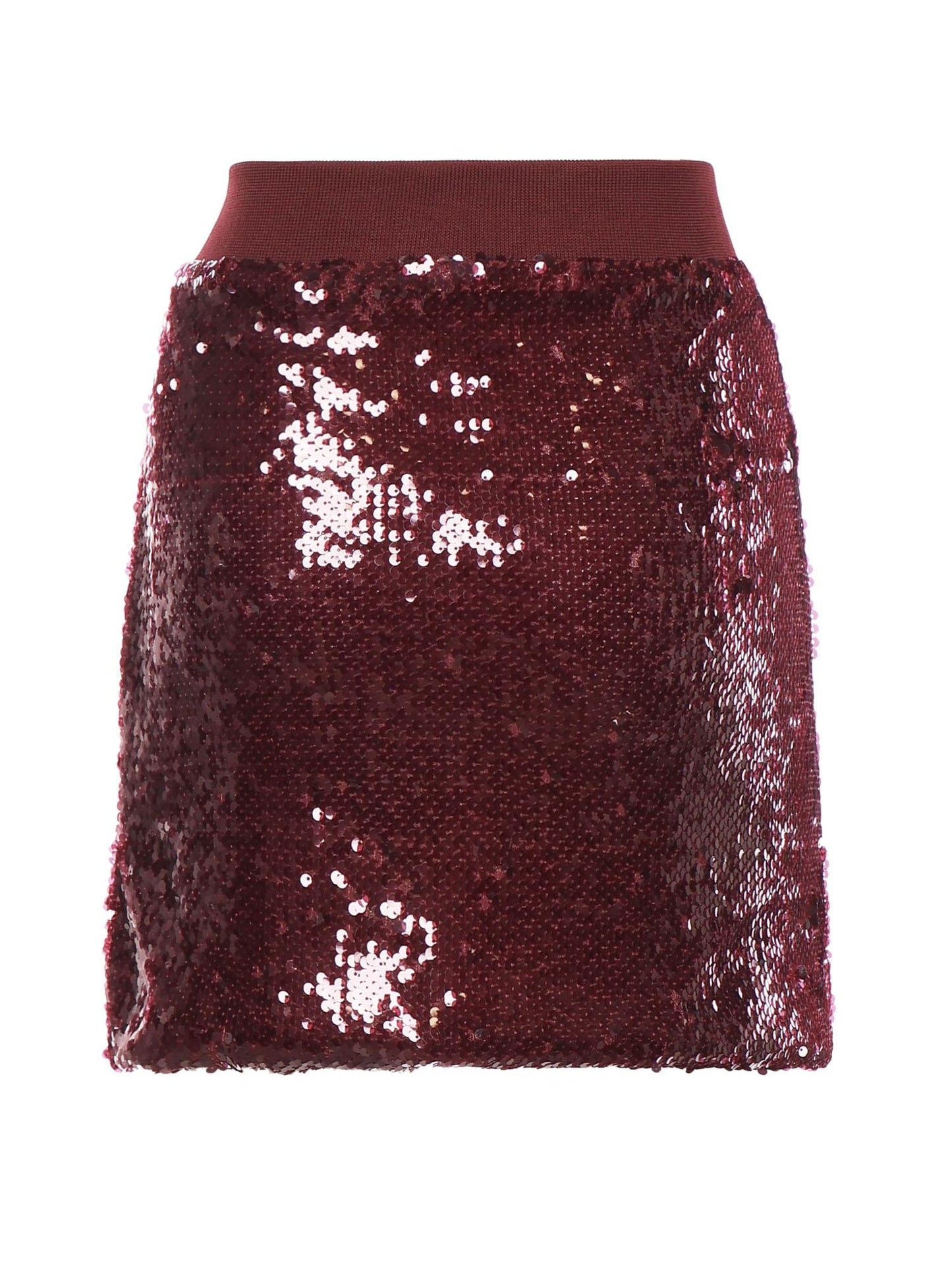 Minigonna con paillettes