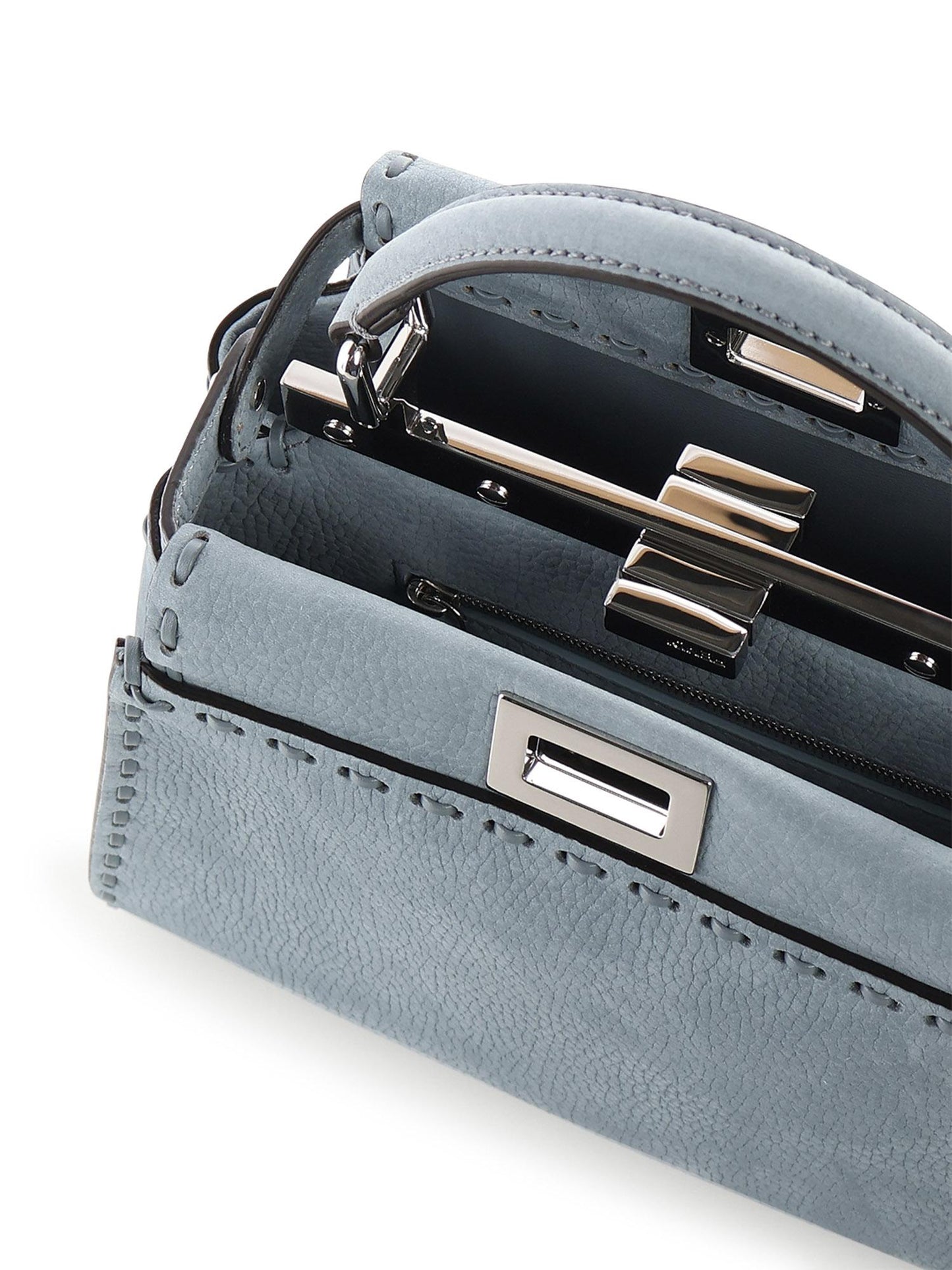 Borsa Peekaboo Mini in nabuk