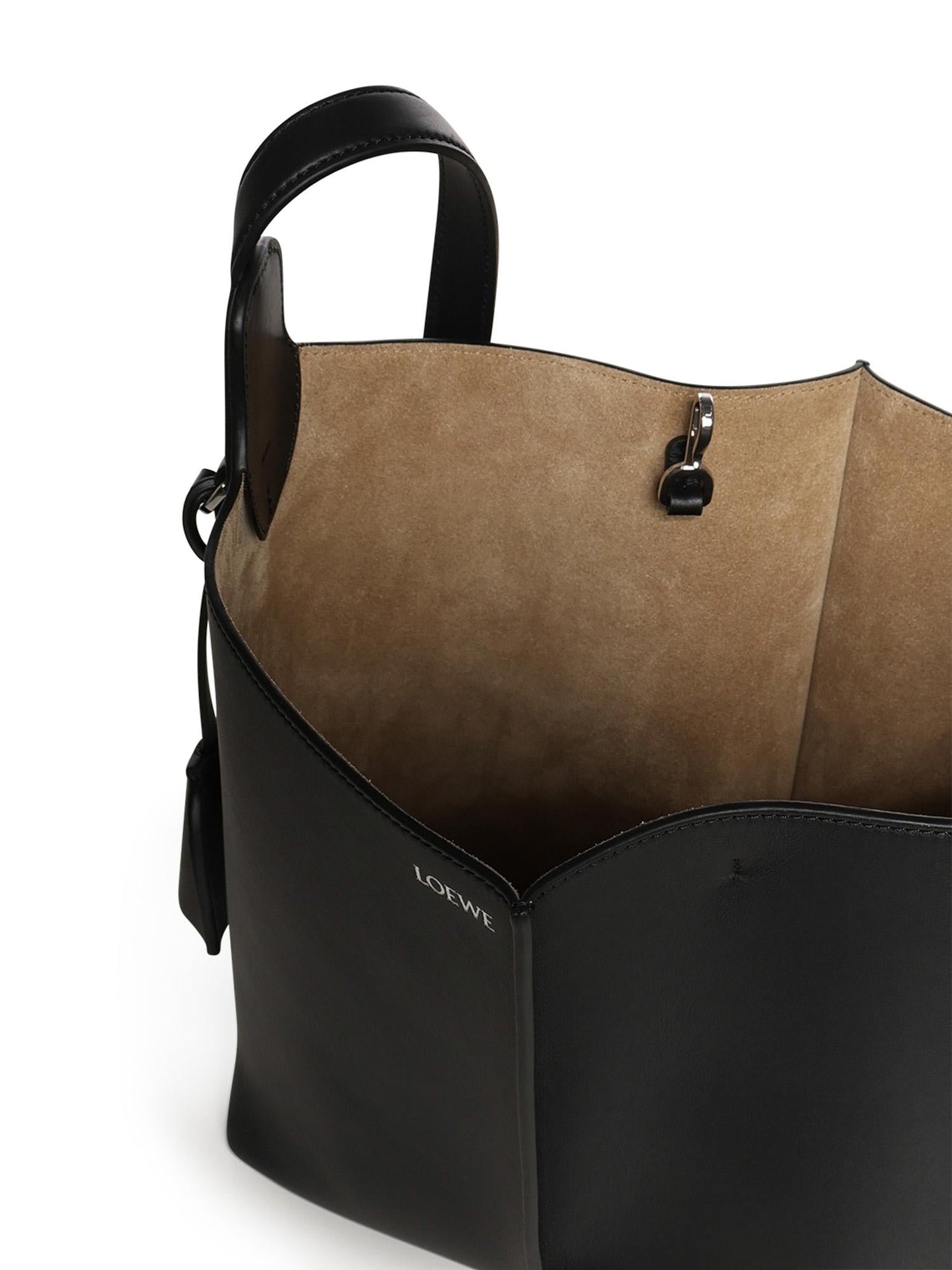 Borsa a secchiello Bilbao media in pelle