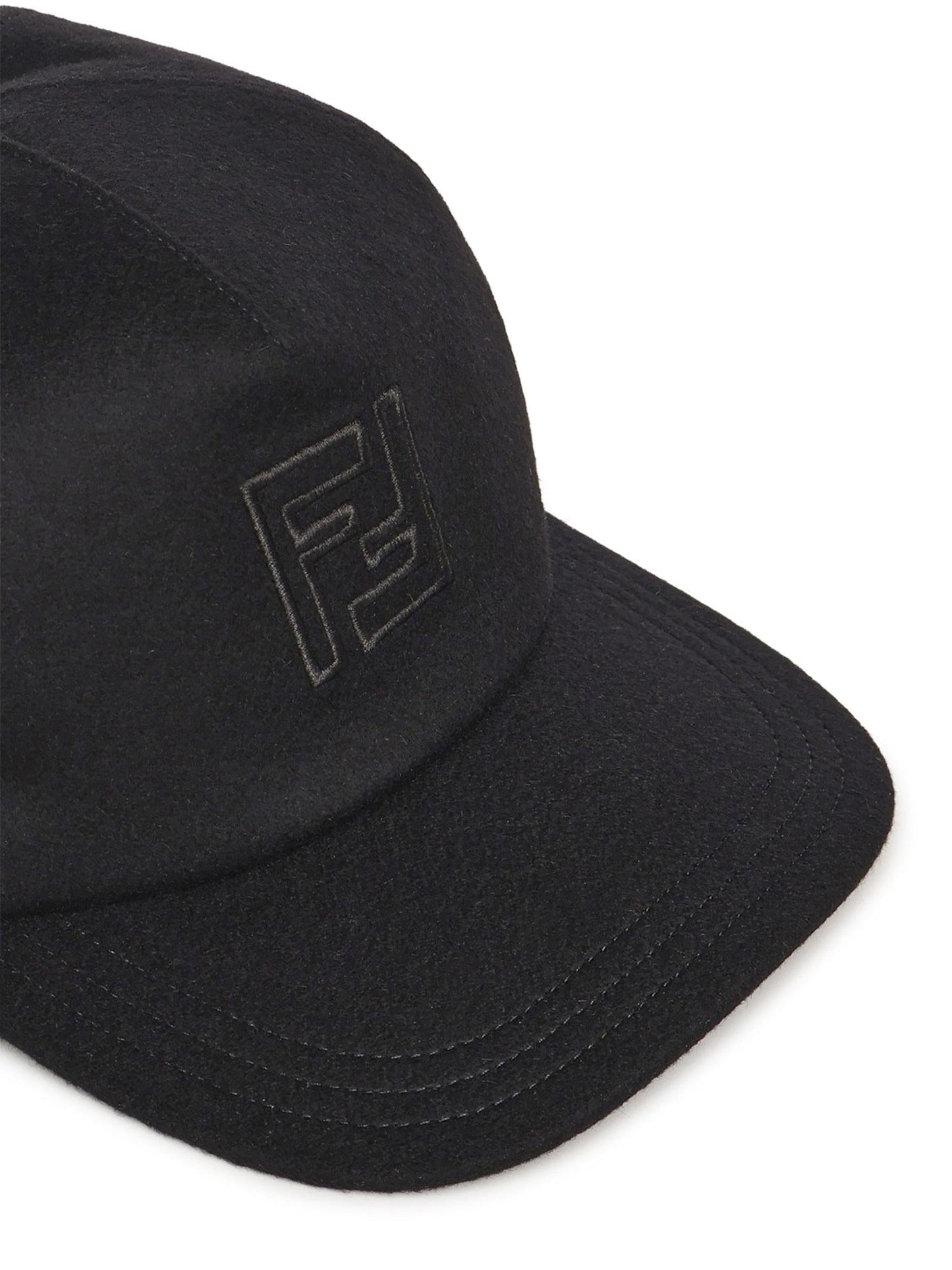 Baseball cap in lana e cashmere